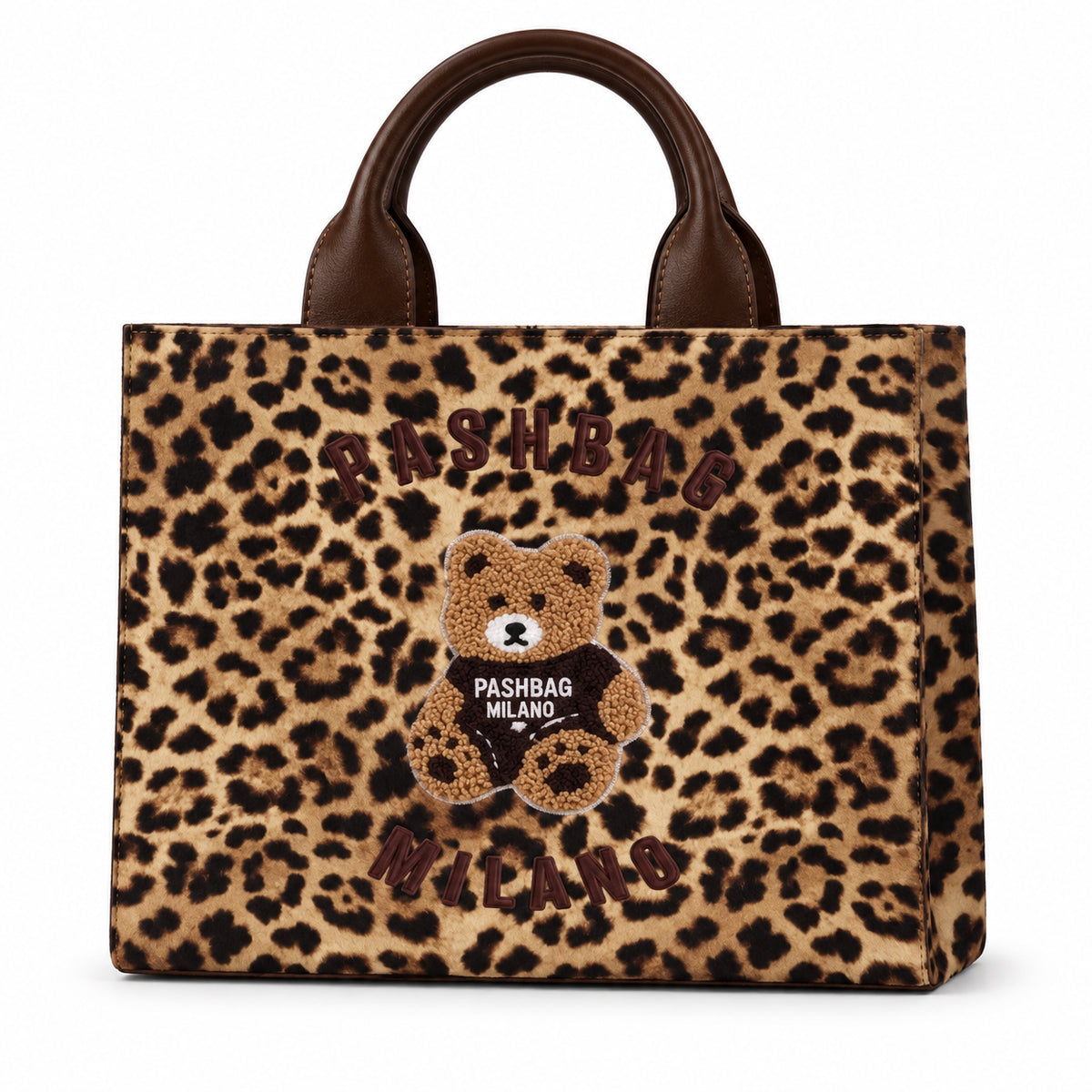 PashBag Borsa Tote Donna con Patch Teddy