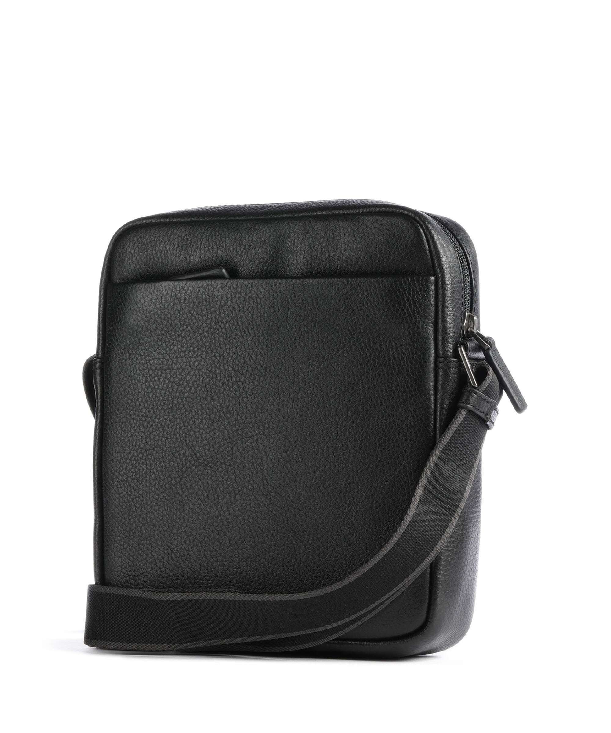 Borsa a Tracolla Alaska in Pelle Nera