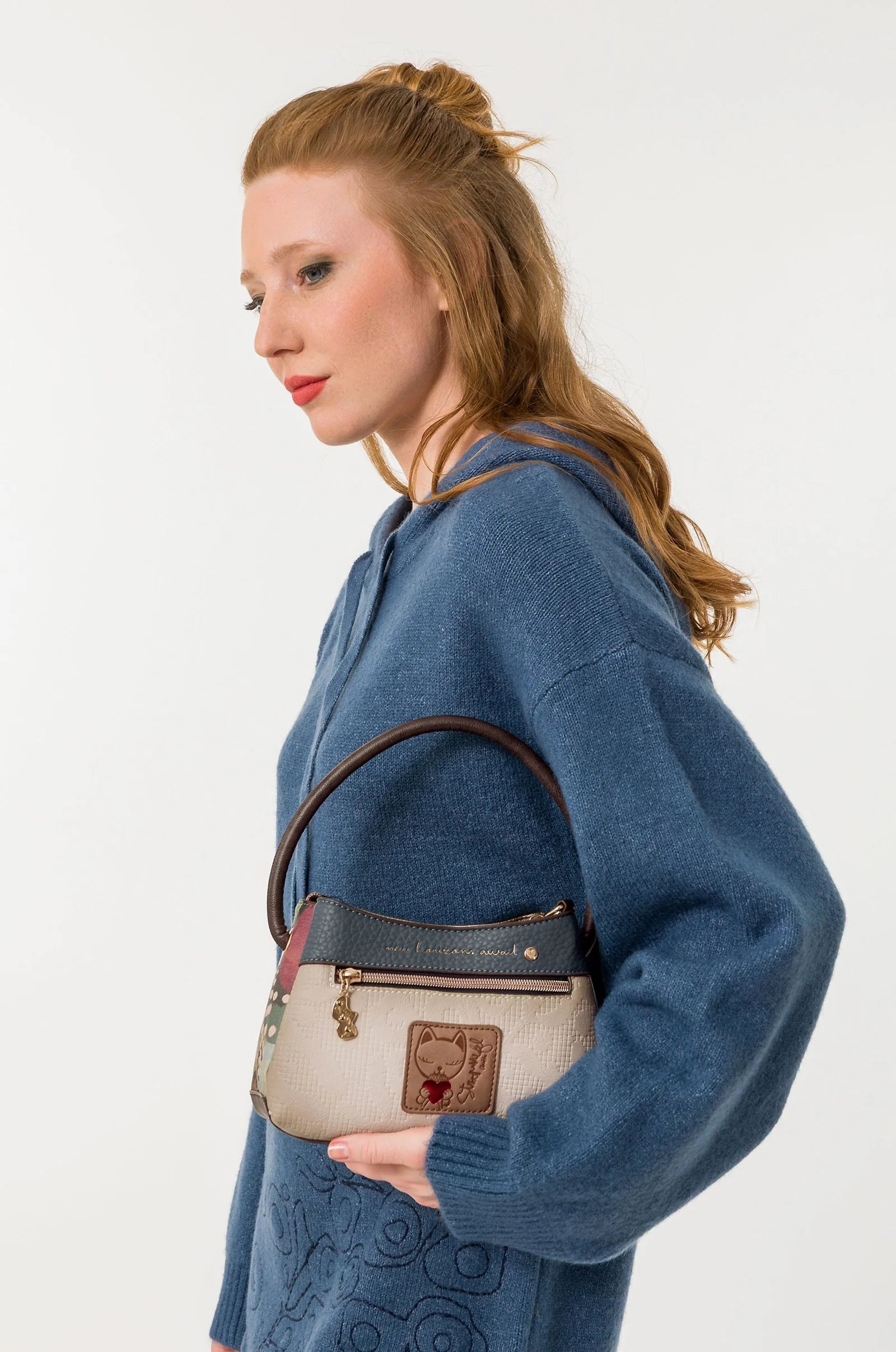 Borsa a Spalla Donna Anekke con Tracolla Regolabile