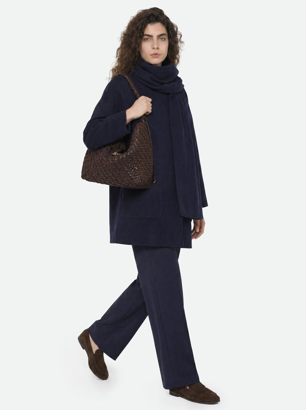 Aurelie – Borsa a Spalla in Pelle Intrecciata