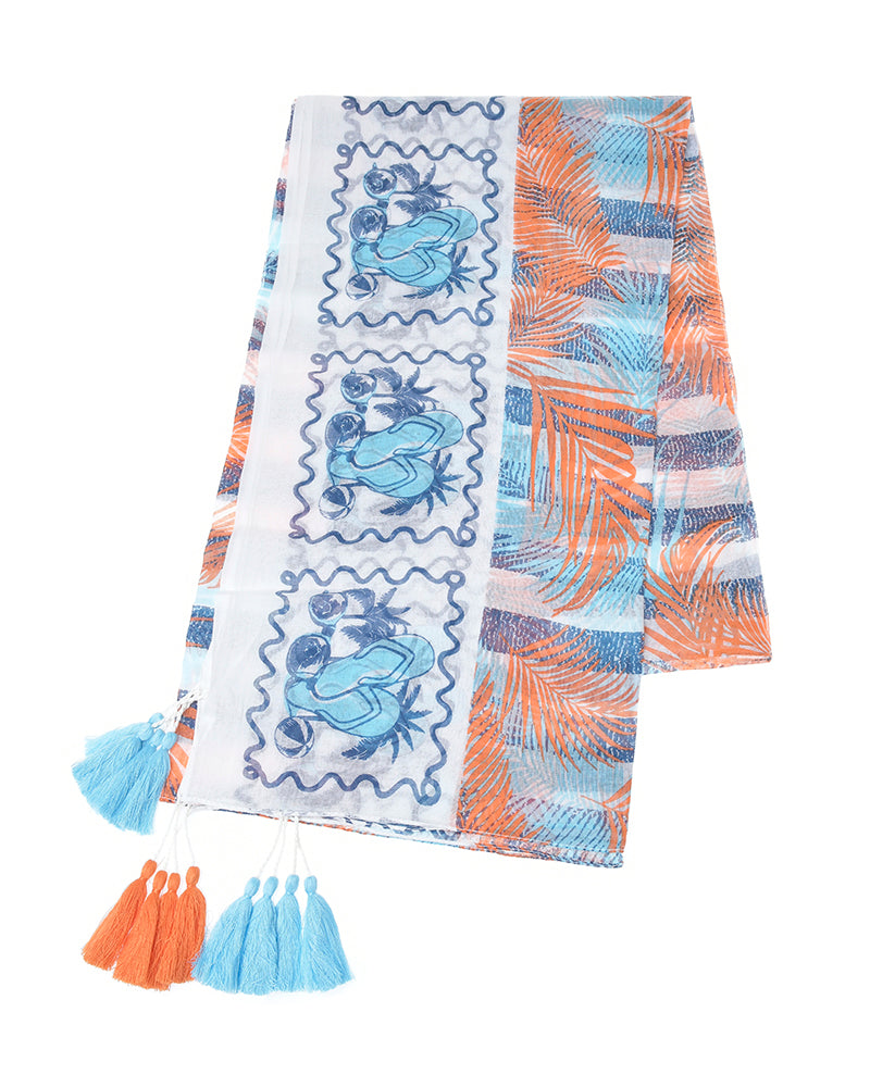 Ble Resort Collection Pareo con Foglie