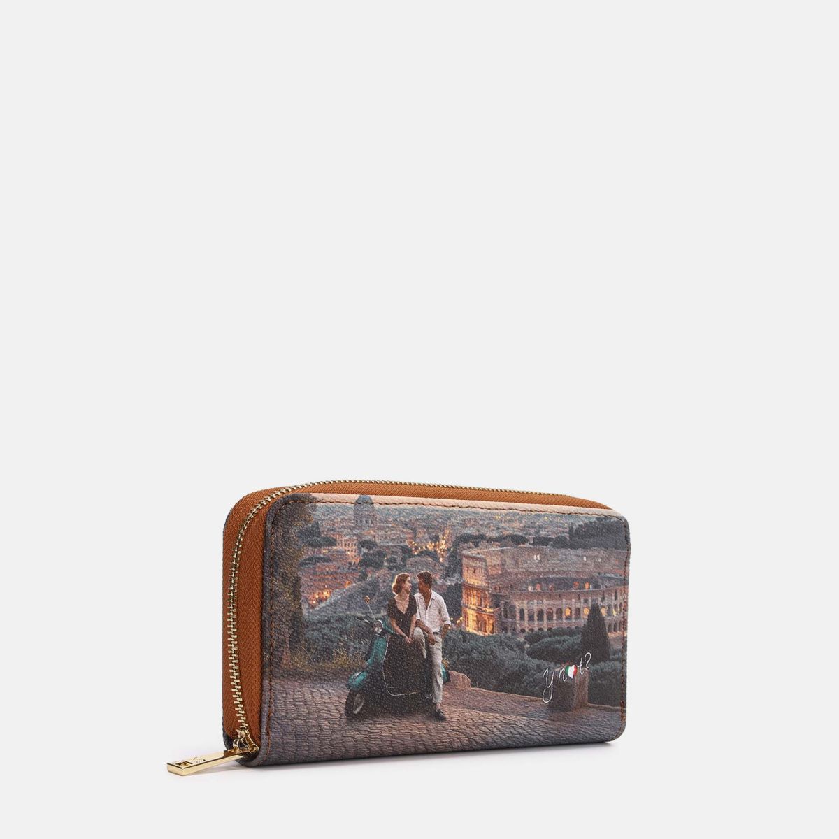 Ynot? Yes Bag Portafoglio Donna Grande in Ecopelle