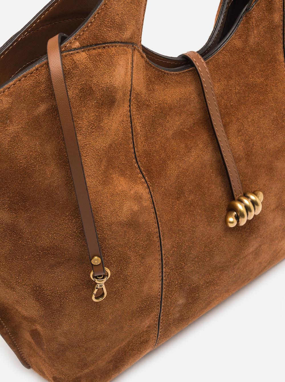 Infinity – Borsa Shopping Grande in Pelle Scamosciata