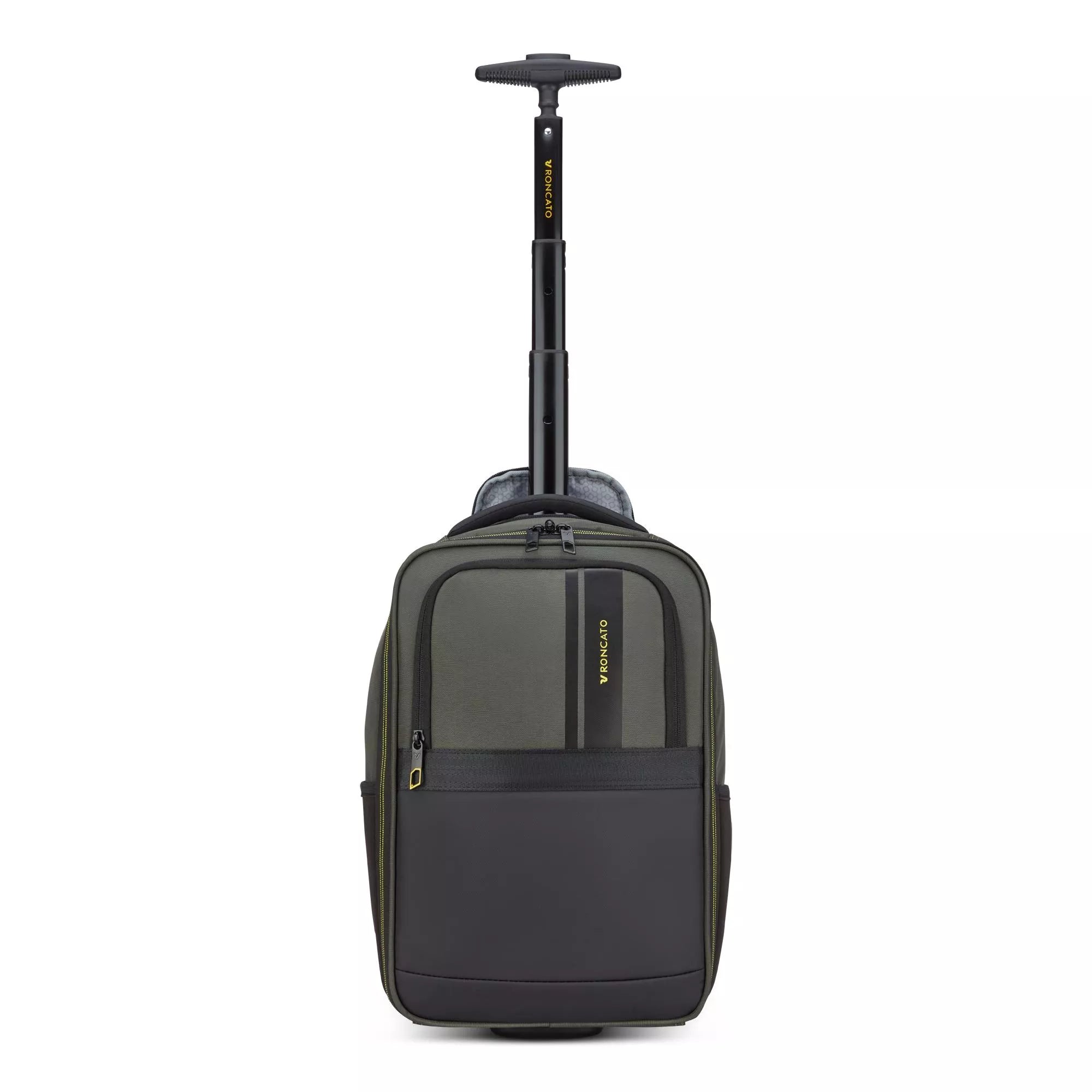 Zaino trolley Roncato da viaggio con ruote e manico telescopico VERDE TU | Giò Fashion