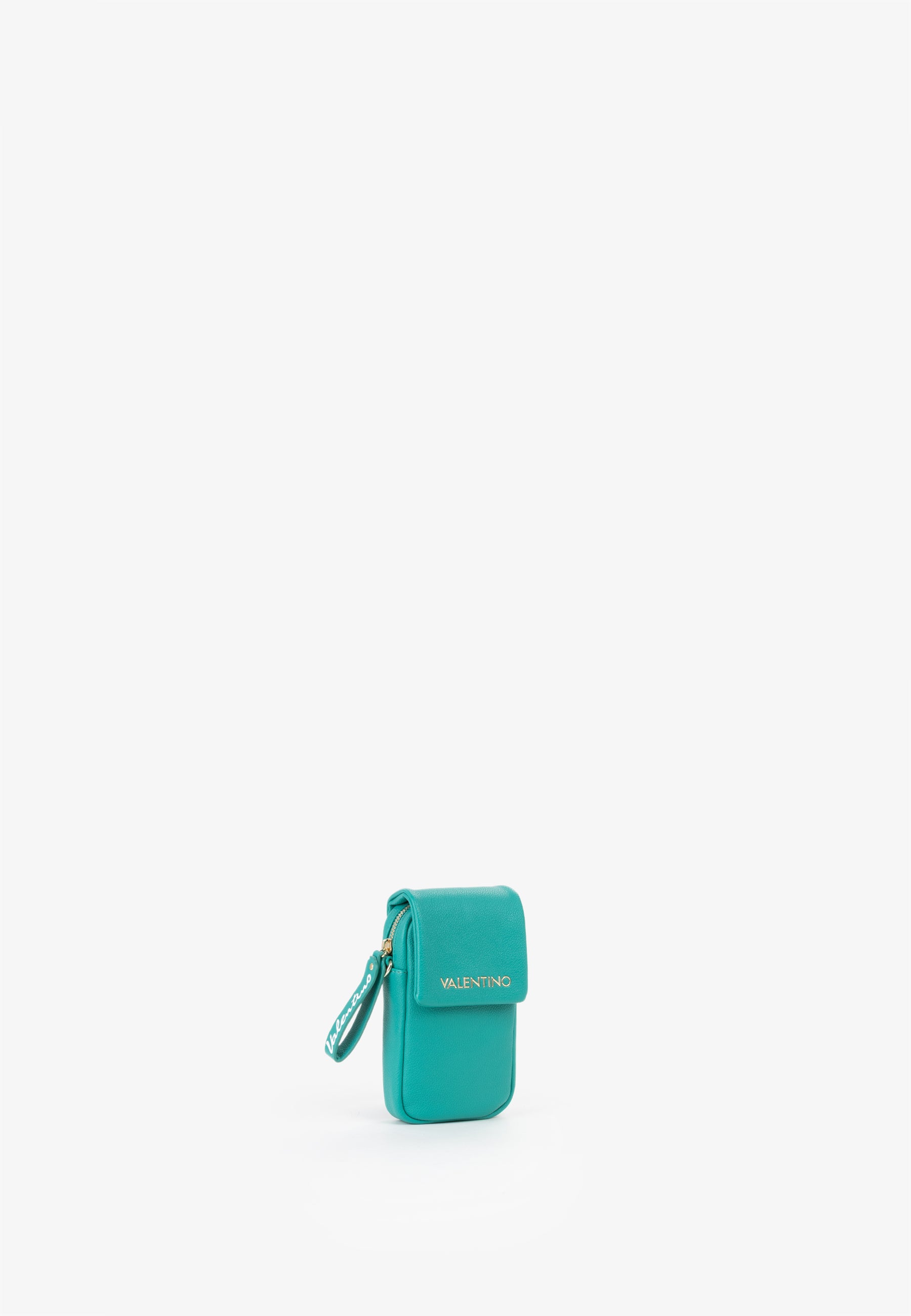 Mini borsa tracolla donna Mario Valentino con patta e logo frontale Verde TU | Giò Fashion