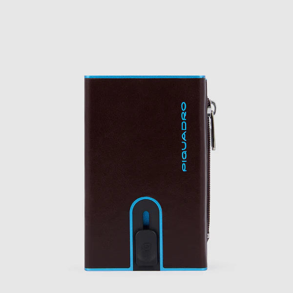 Portatessere con porta monete Piquadro