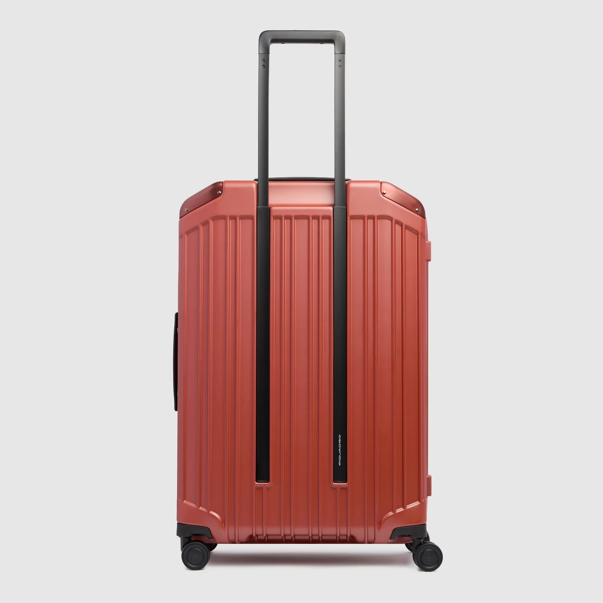 Piquadro Trolley Medio Rigido PQ-Light Verde Opaco Espandibile con 4 Ruote