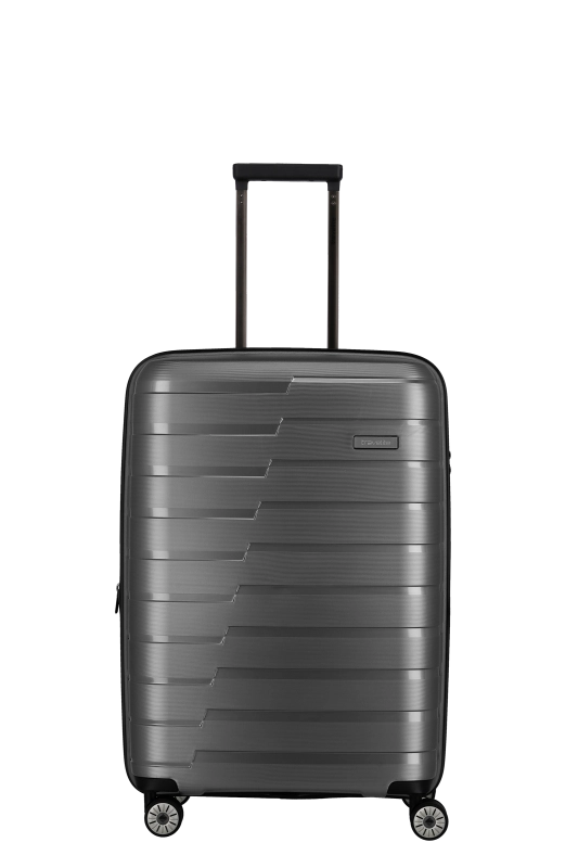 Valigia rigida Travelite Air Base M espandibile con TSA e ruote doppie Grigio TU | Giò Fashion