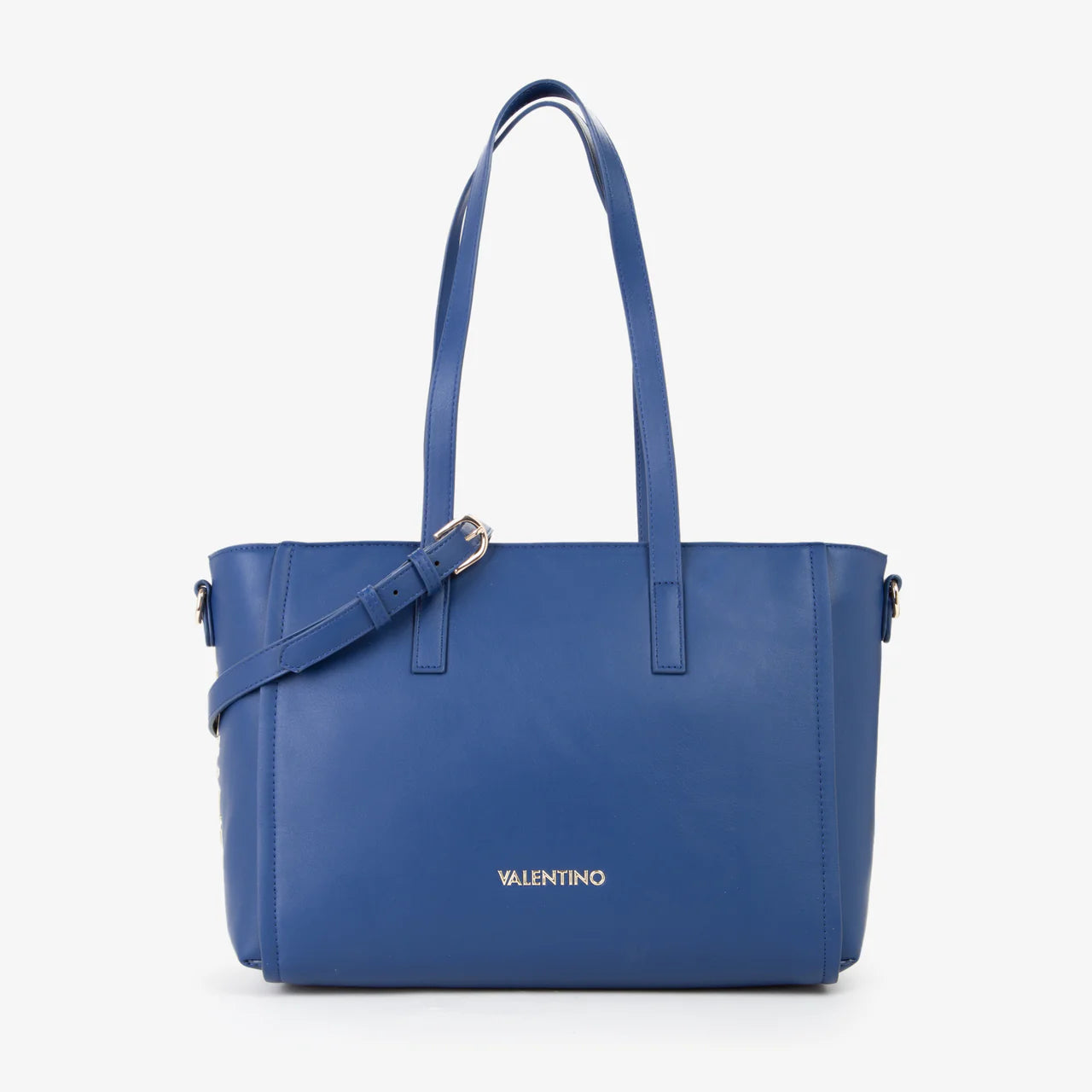 Valentino borsa shopper donna elegante con doppi manici BLU SCURO TU | Giò Fashion