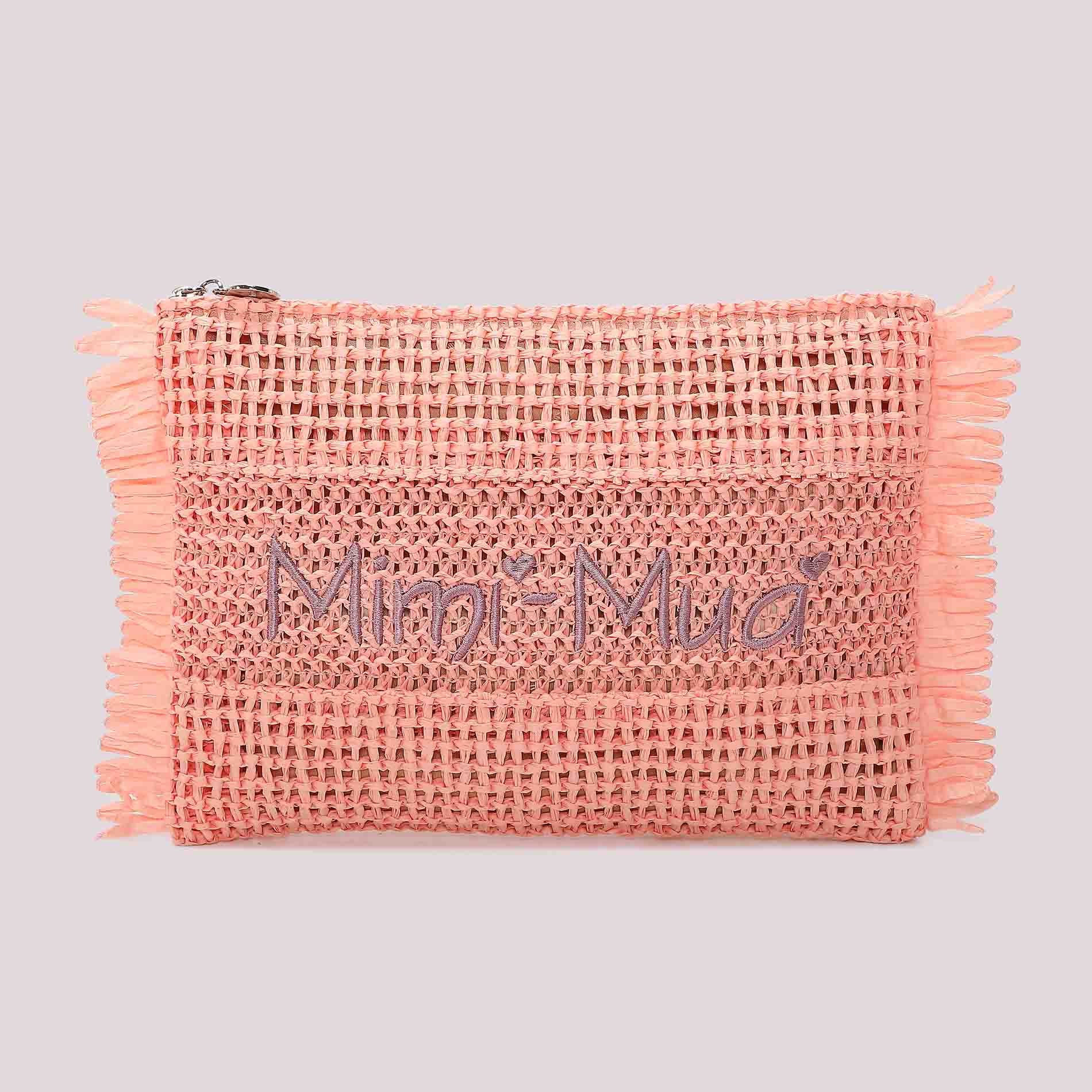 Pochette Mimi Mua Straw Paper