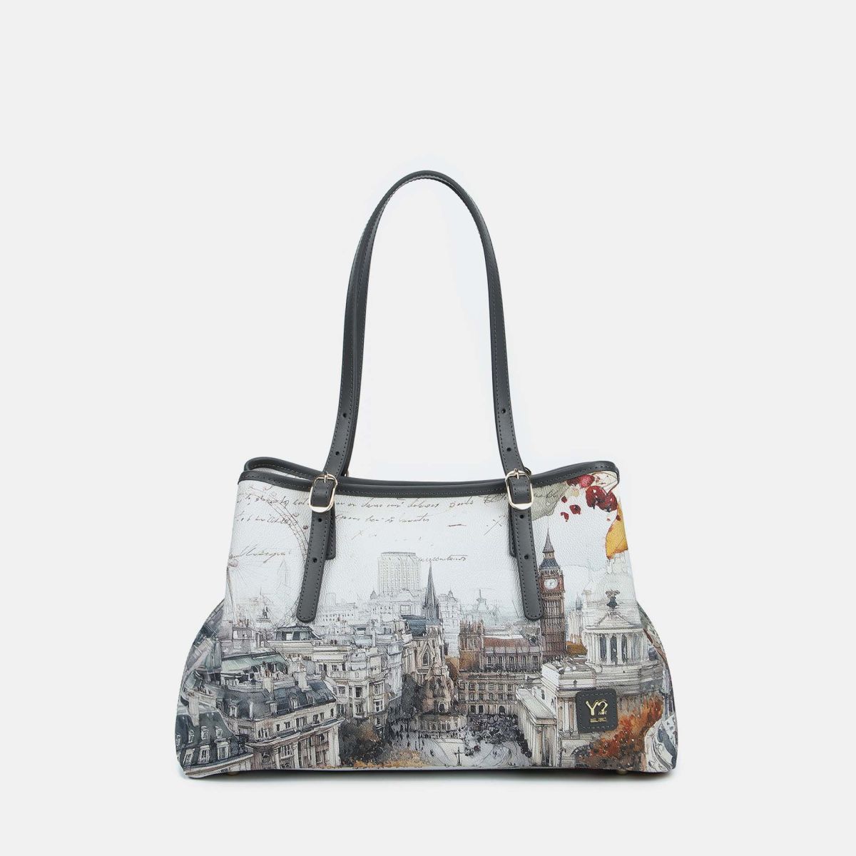 Ynot? Yes Bag Borsa Tote Grande Donna con Tracolla