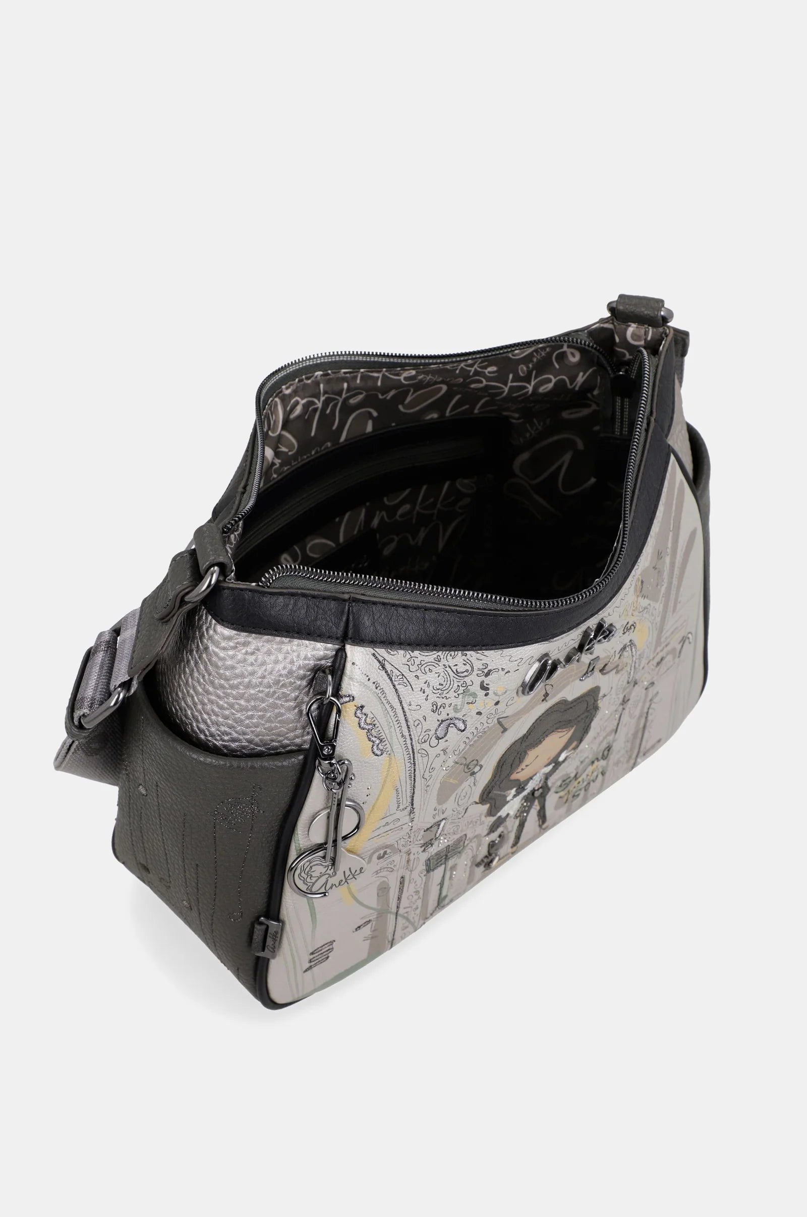Borsa a Tracolla Grande Donna Anekke con Tasche
