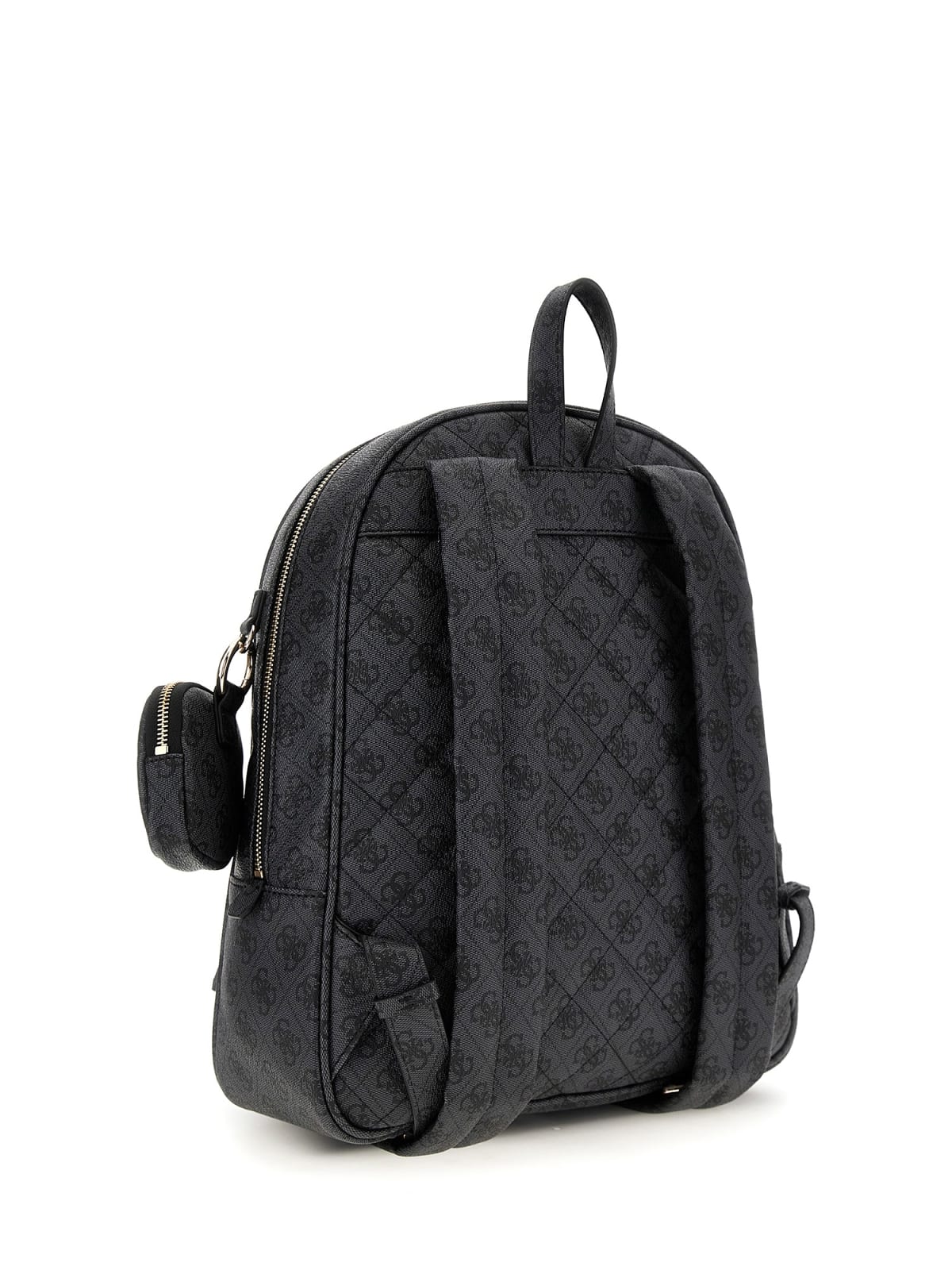 Zaino Guess donna logo all over con tasche e charm removibile