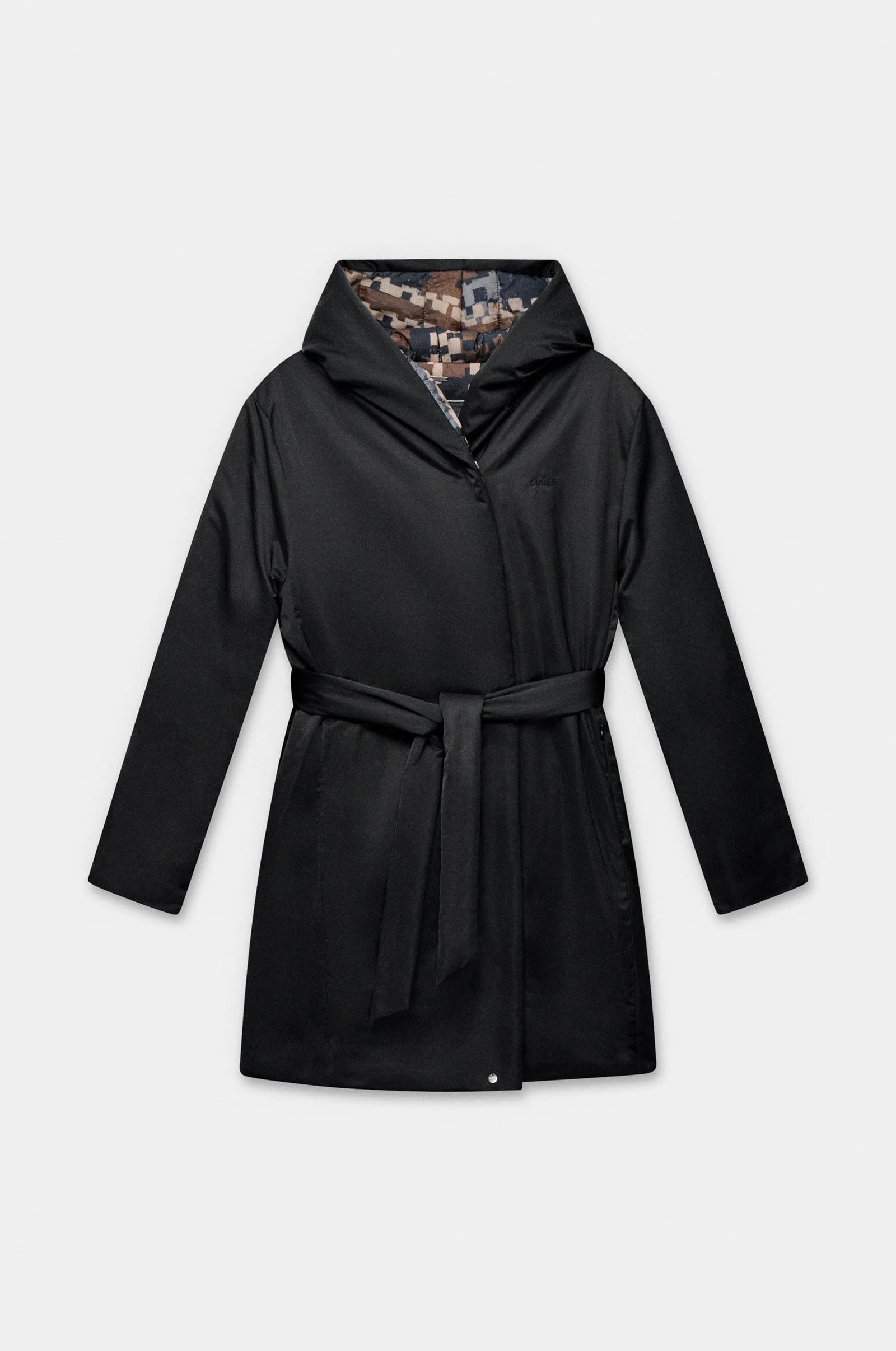 Cappotto Donna Anekke Reversibile con Cappuccio