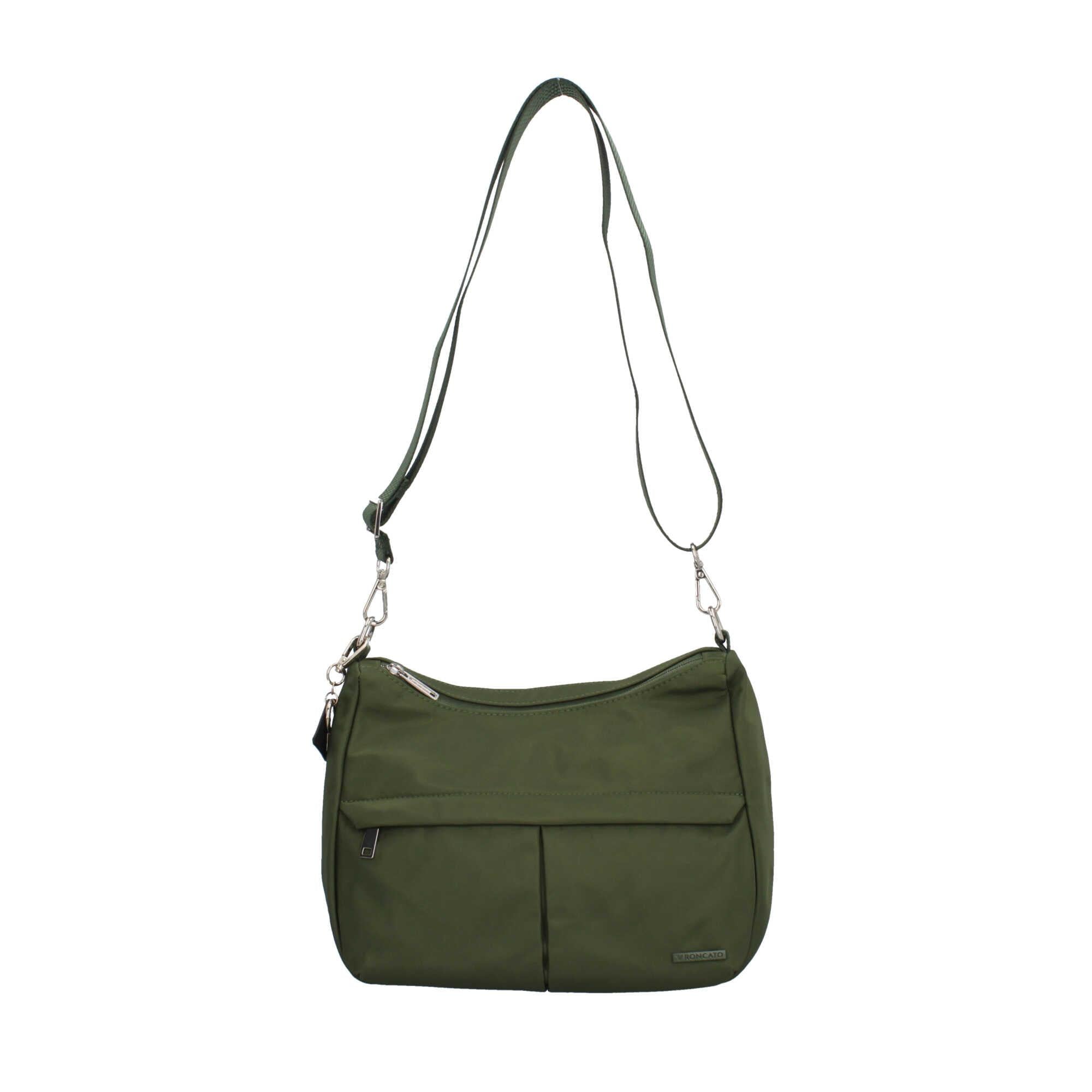 Borsa Hobo Piccola Roncato Multifunzionale VERDE MILI TU | Giò Fashion