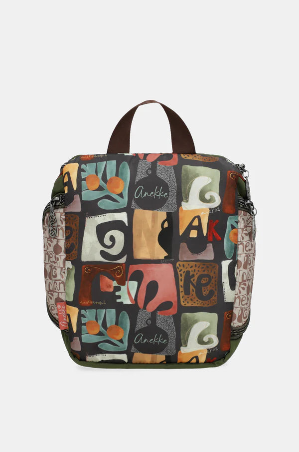 Zaino donna Anekke compatto con tasche laterali VERDE TU | Giò Fashion