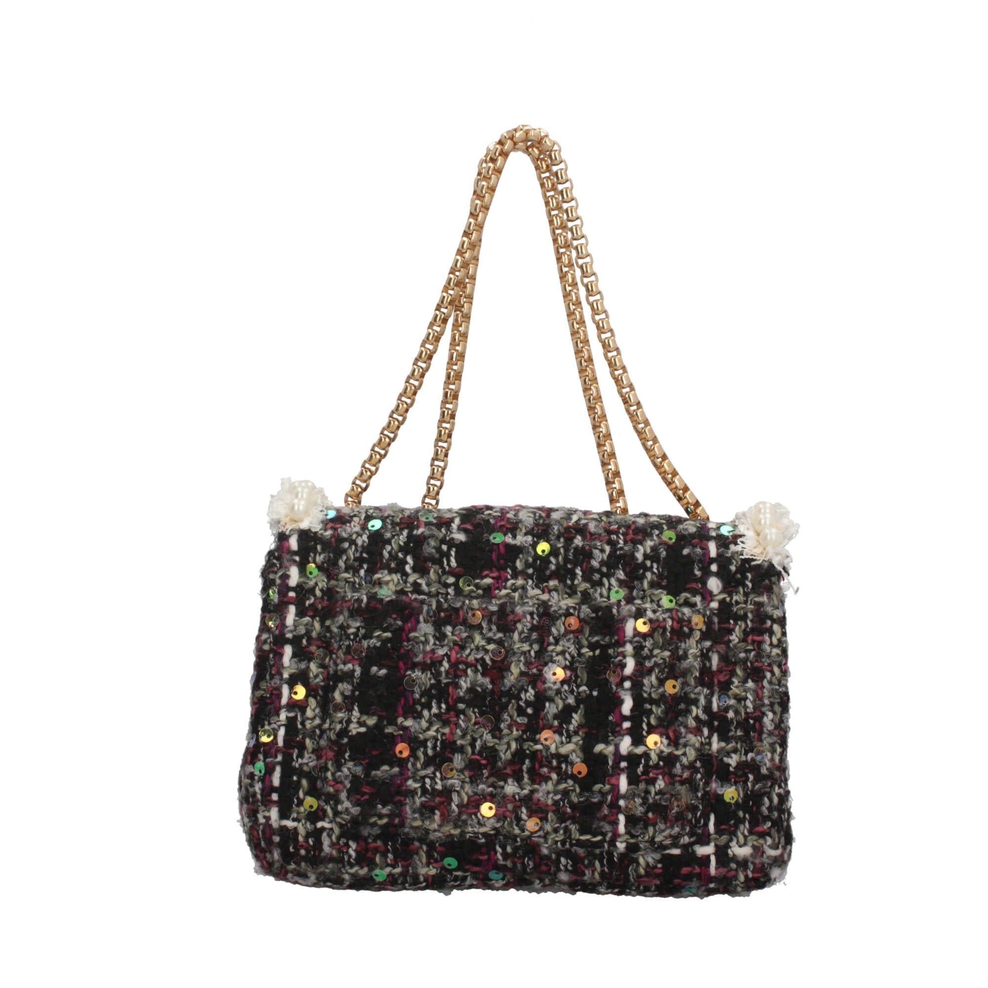 Borsa a tracolla Made in Italy Viola TU | Giò Fashion