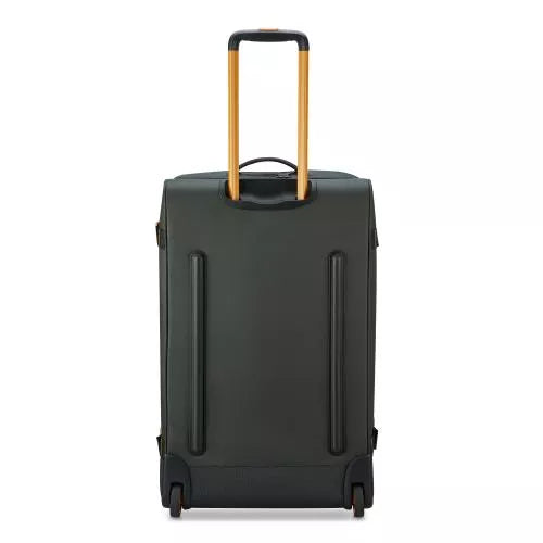 Trolley viaggio capiente con ruote e design resistente multifunzione VERDE M TU | Giò Fashion