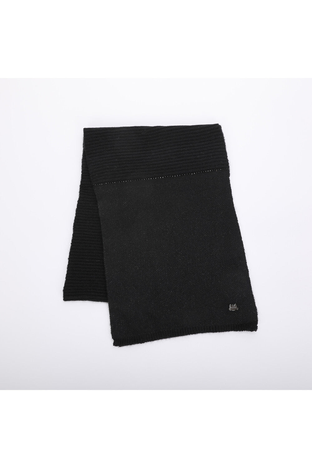 Sciarpa donna Mimi Mua in maglia elegante NERO TU | Giò Fashion
