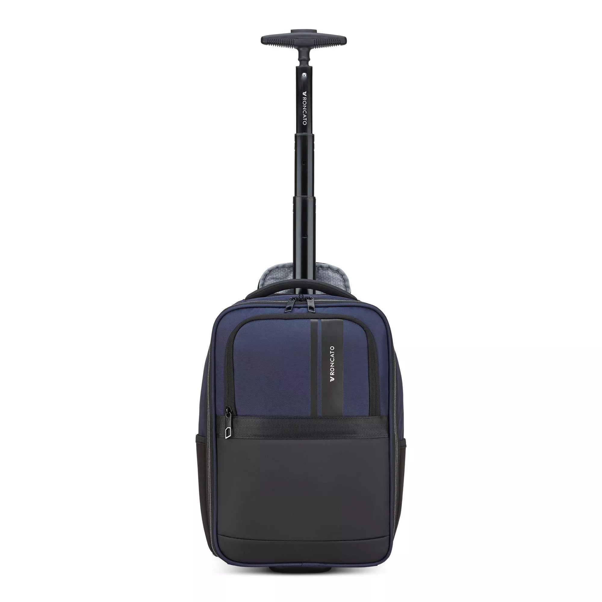 Zaino trolley Roncato da viaggio con ruote e manico telescopico BLU TU | Giò Fashion
