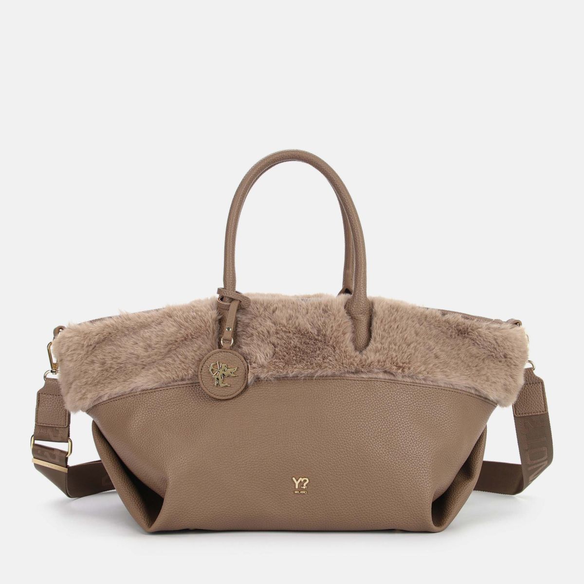 Ynot? Start Borsa Tote Grande Donna con Tracolla