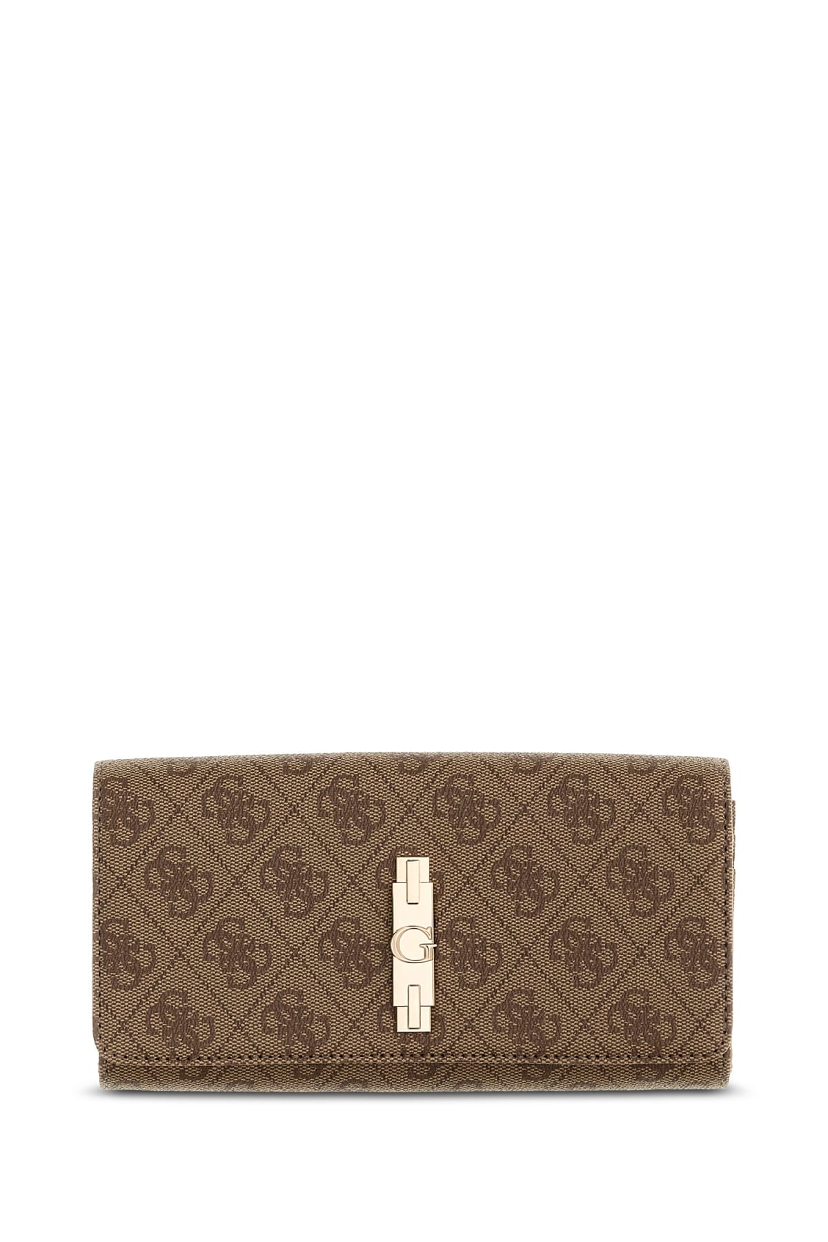 Portafoglio Guess Donna con Patta e Logo Metallico