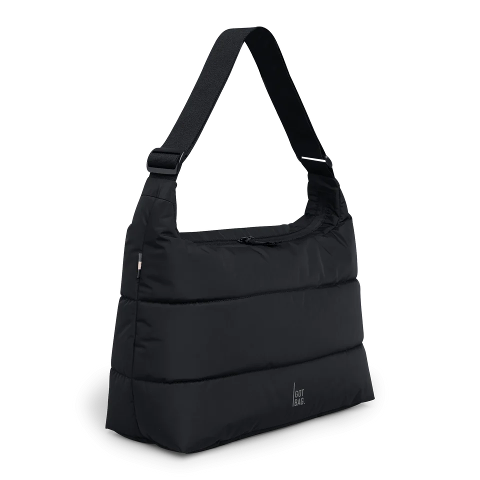 GOT BAG Puffer Square Bag Large – Borsa a Spalla Imbottita in Materiale Riciclato
