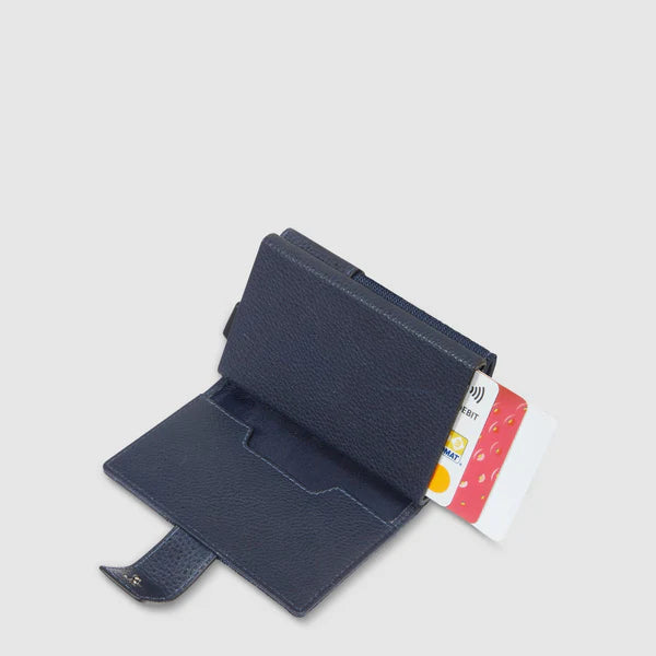 Portacarte Piquadro in pelle con protezione RFID