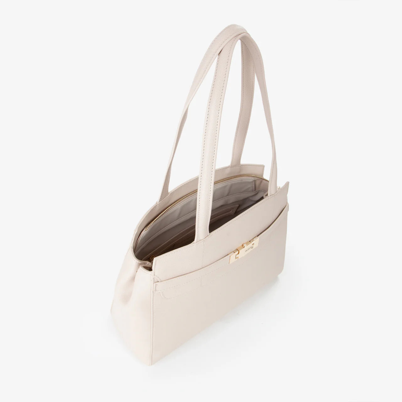 Valentino borsa shopper donna elegante con doppio manico Avorio TU | Giò Fashion