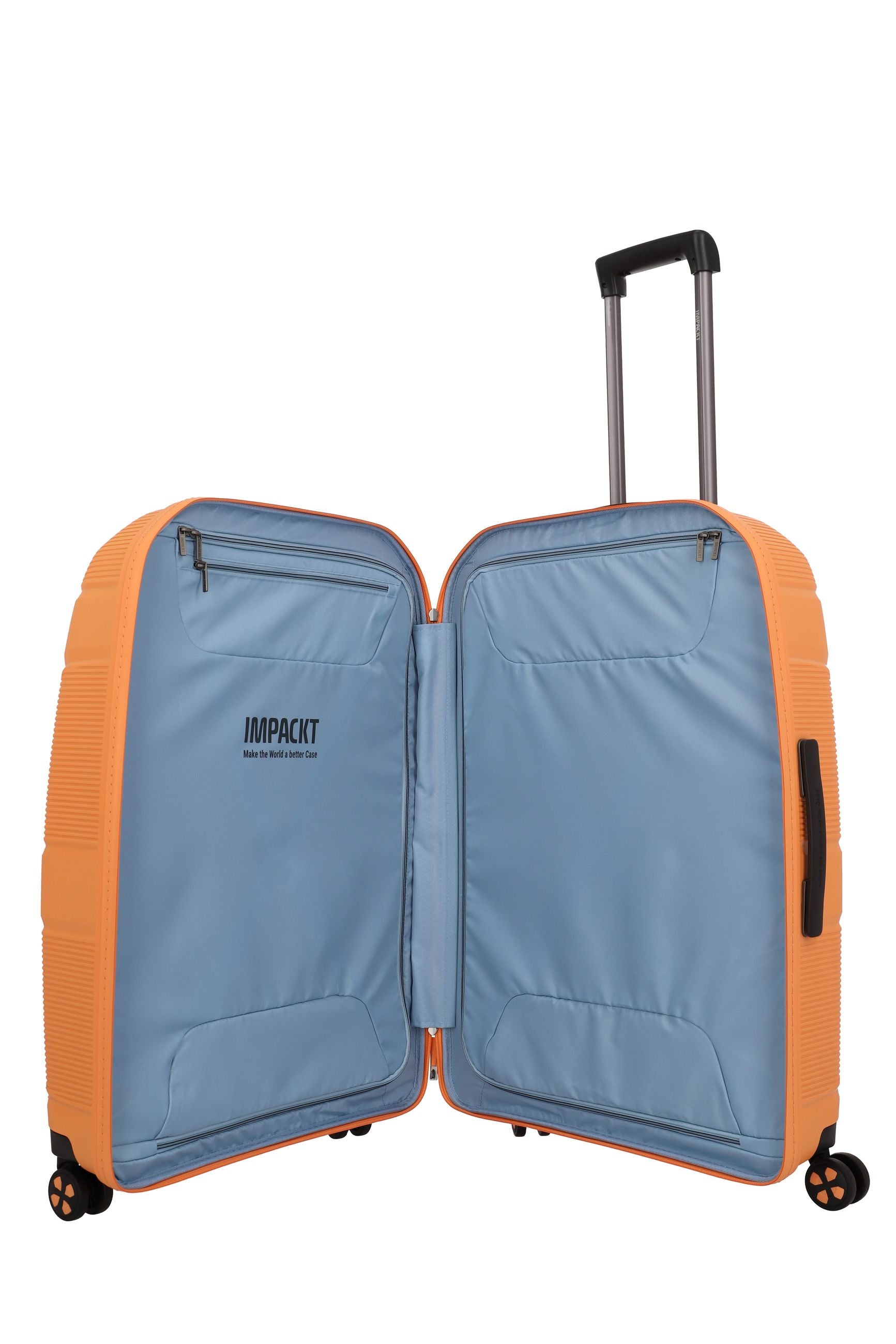 Valigia rigida Travelite Impackt L con TSA, ruote Click & Roll e capacità 106L