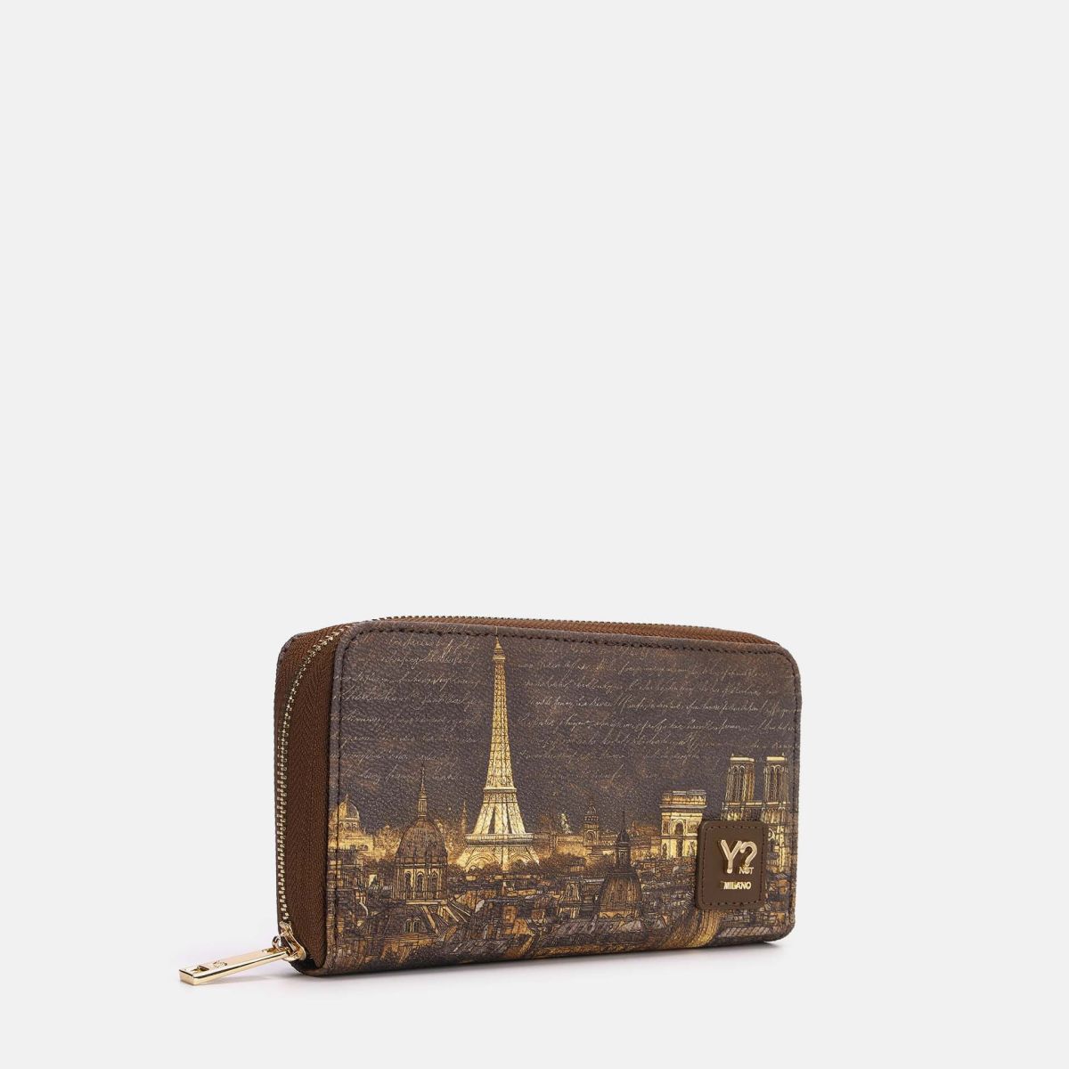Ynot? Yes Bag Portafoglio Donna Grande in Ecopelle