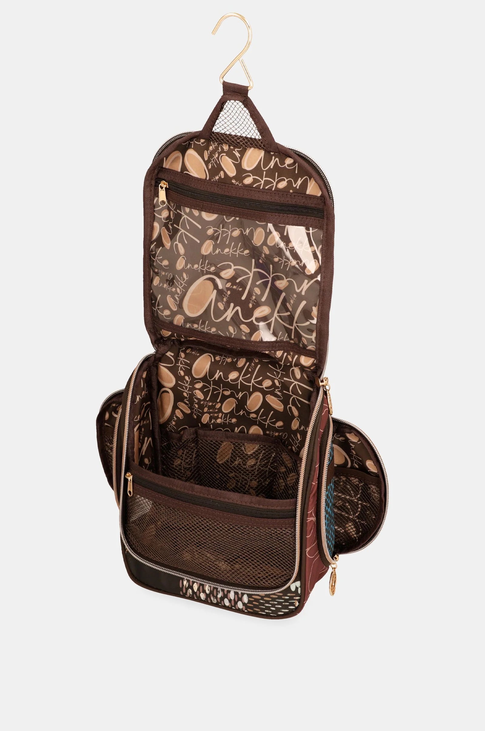 Beauty Case da Viaggio Anekke Estensibile con Gancio