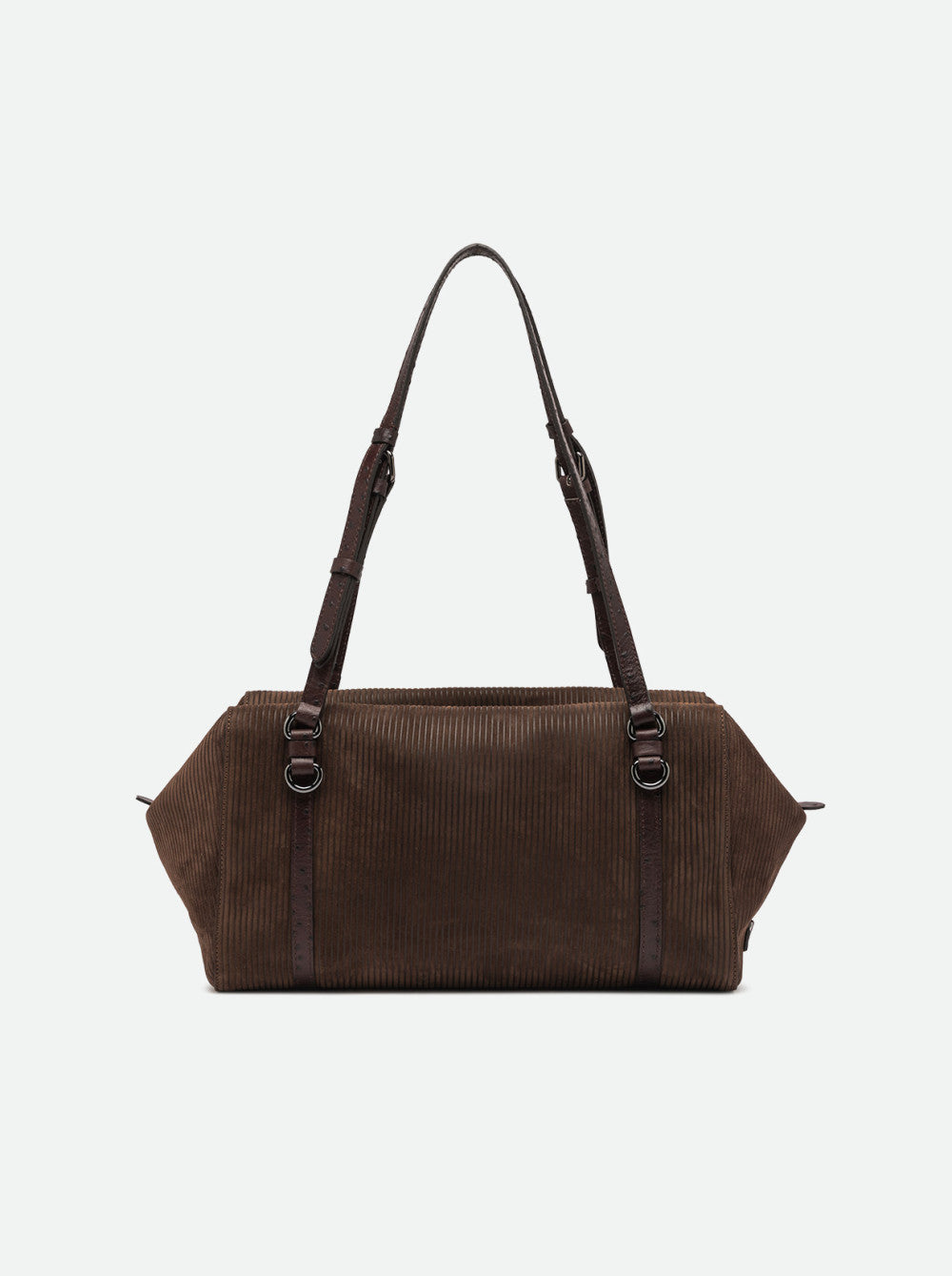 Borsa Bauletto Gianni Chiarini Terry Media in Pelle Scamosciata Canneté