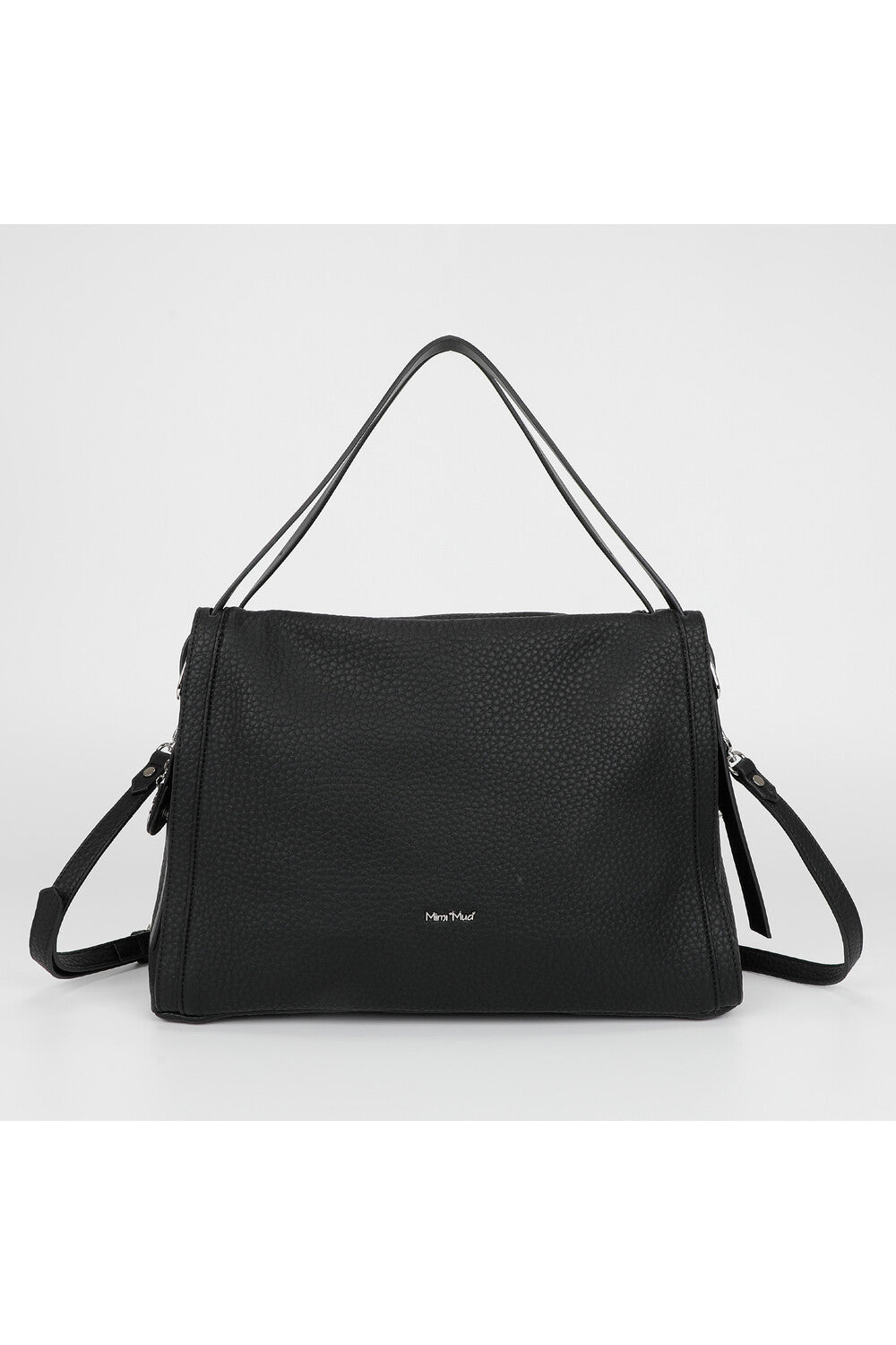 Borsa a spalla Mimi Mua donna con tracolla NERO TU | Giò Fashion