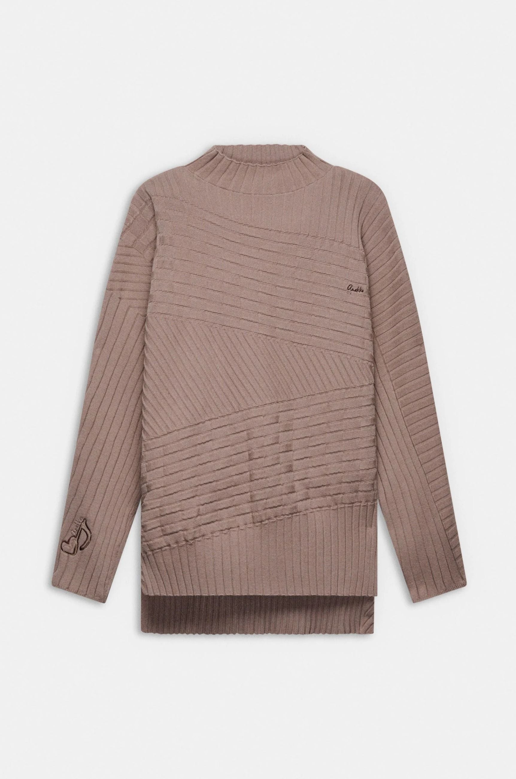 Maglione Donna Anekke in Maglia con Lavorazione in Rilievo