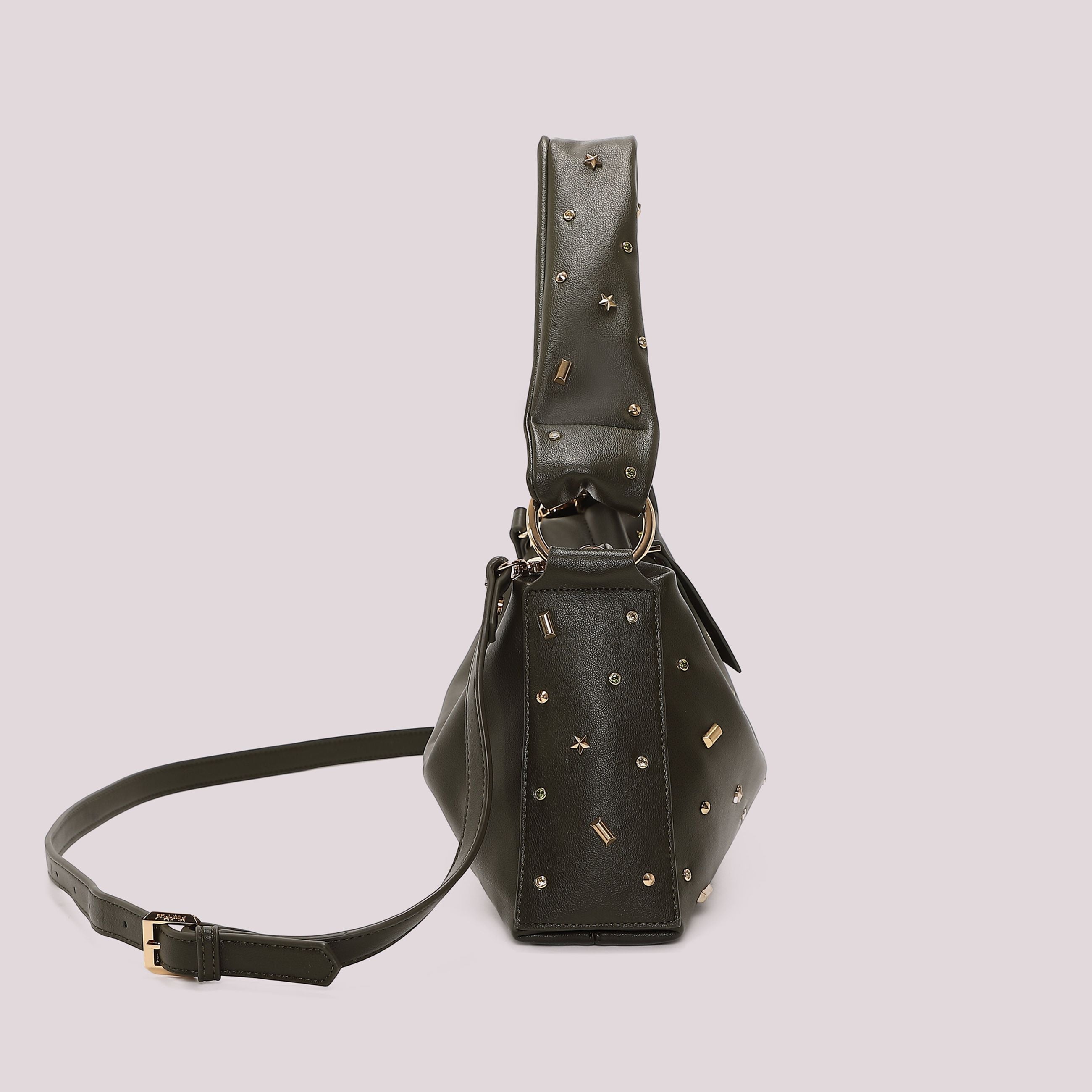 Borsa a Braccio Donna Mimi Mua con Applicazioni