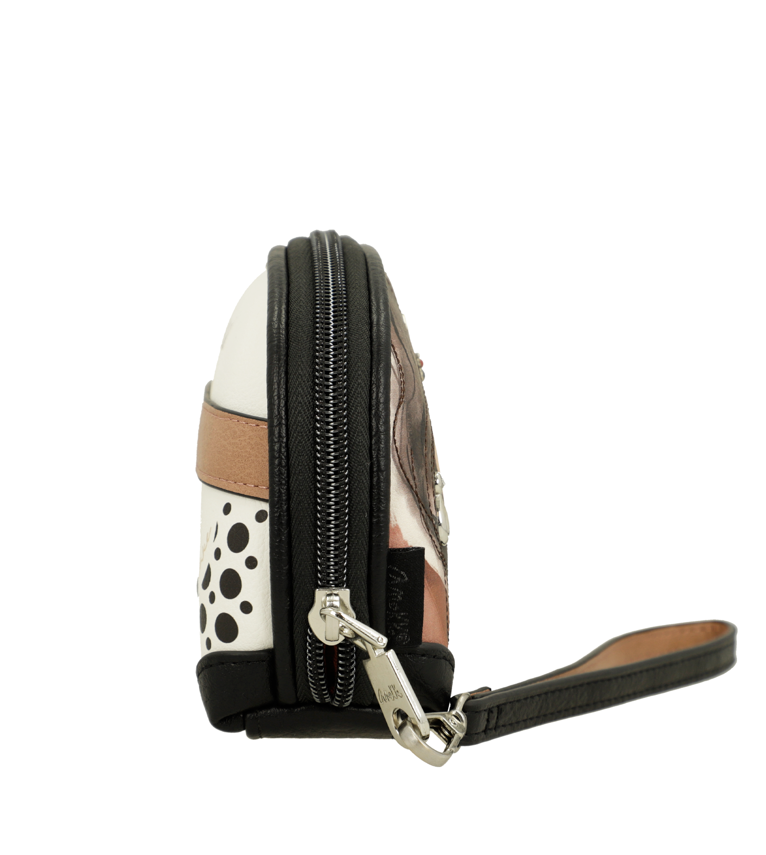 Beauty case Anekke compatto con zip e design originale Arancione TU | Giò Fashion
