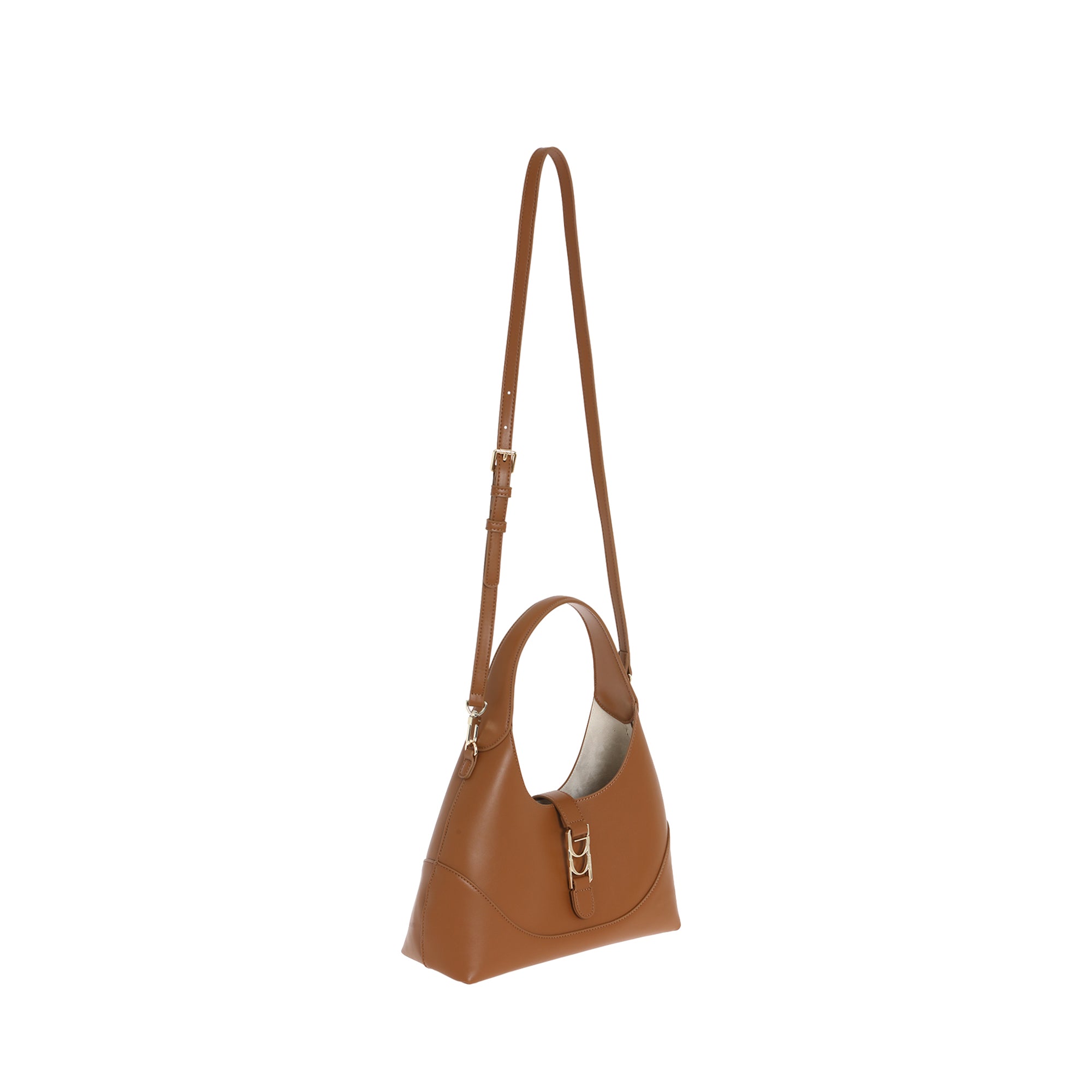 Borsa a spalla By Byblos con fibbia decorativa e tracolla regolabile CUOIO TU | Giò Fashion