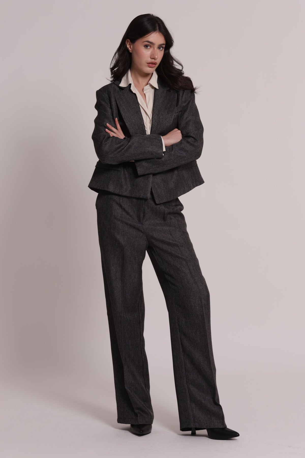 Giacca Cropped Donna Mimi Mua in Tweed