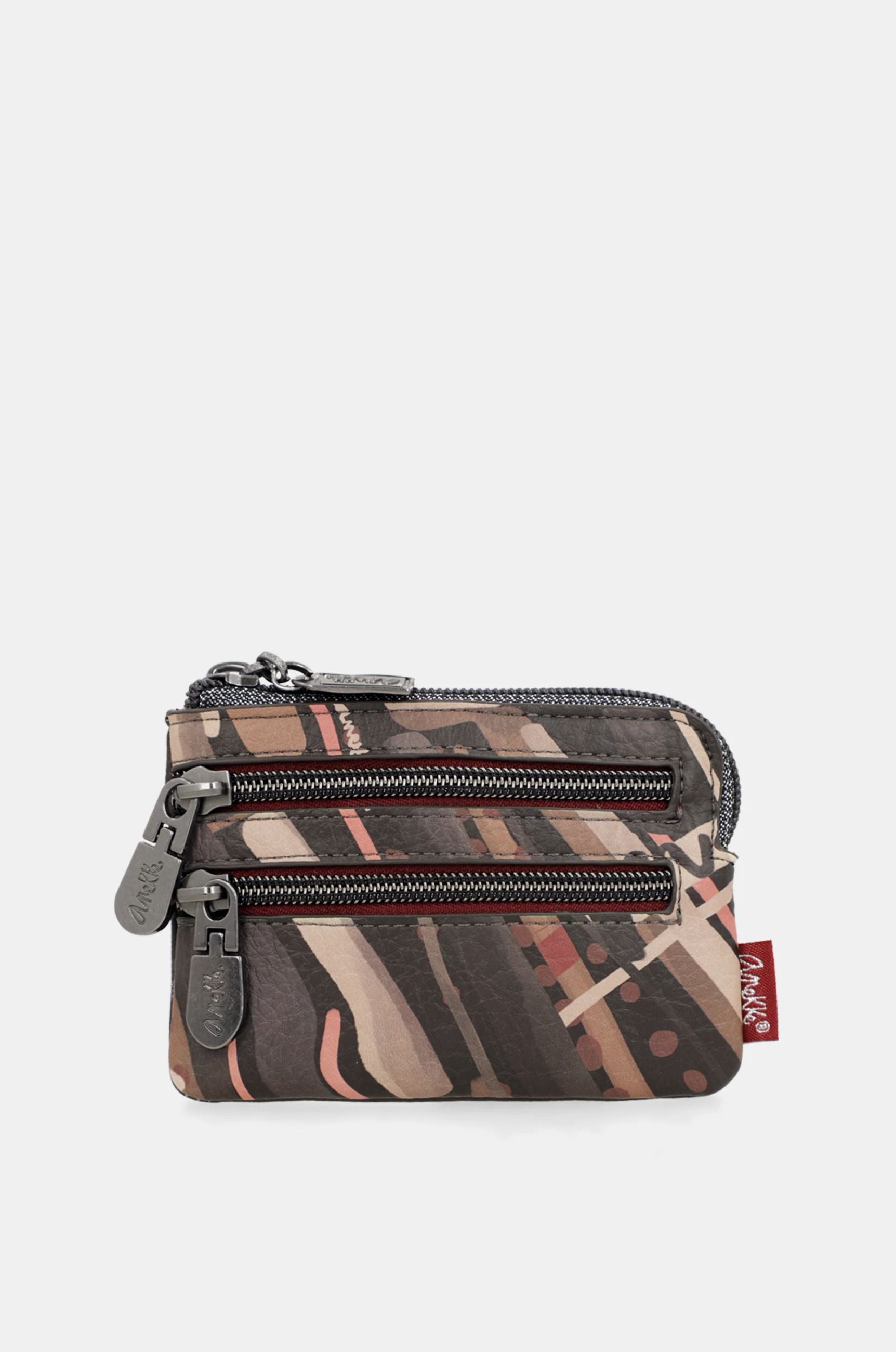 Portamonete Anekke City Moments con chiusura zip Nero TU | Giò Fashion