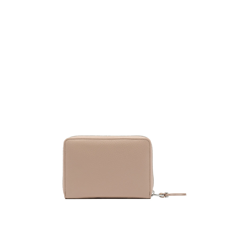 Portafoglio Medio Gianni Chiarini Wallets Grain in pelle grana Rosa TU | Giò Fashion