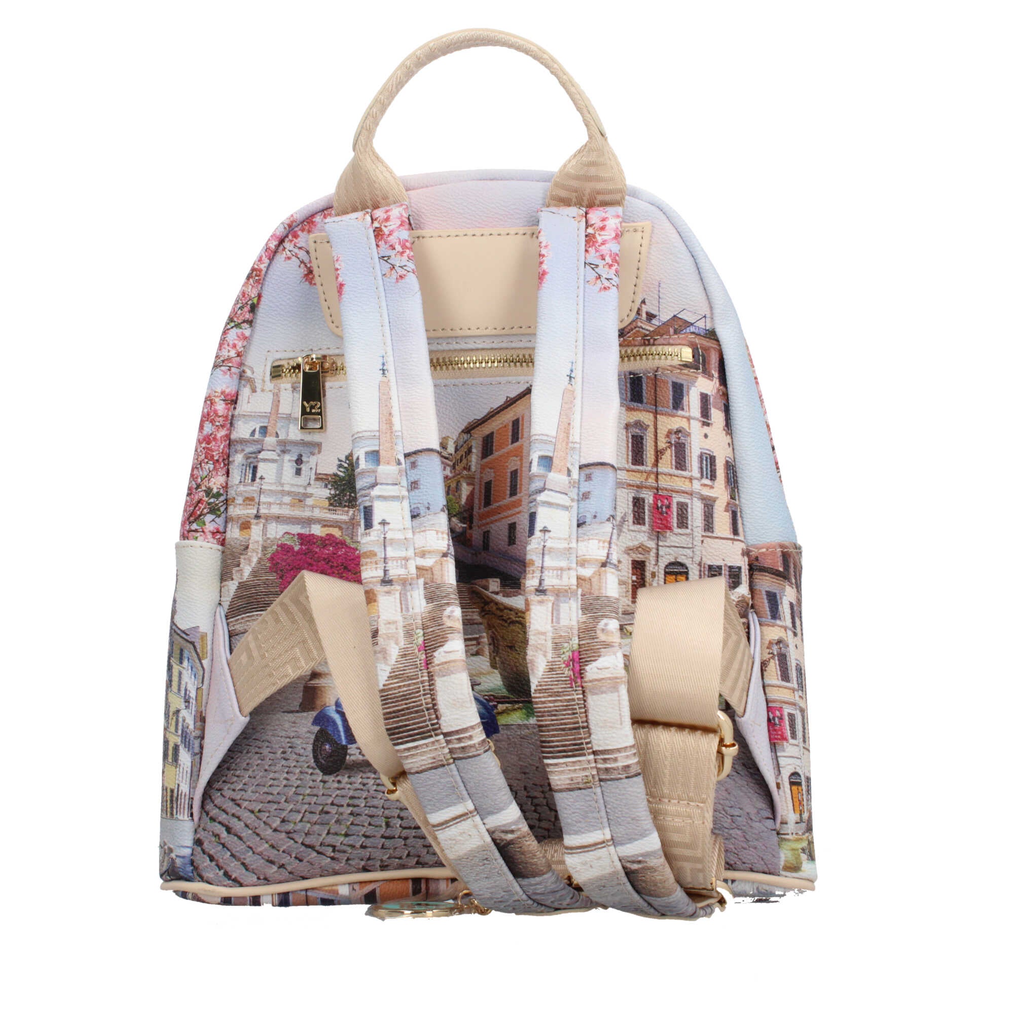 Zaino YNot con stampa esclusiva e design ergonomico per il massimo comfort VACANZA ROMANA TU | Giò Fashion