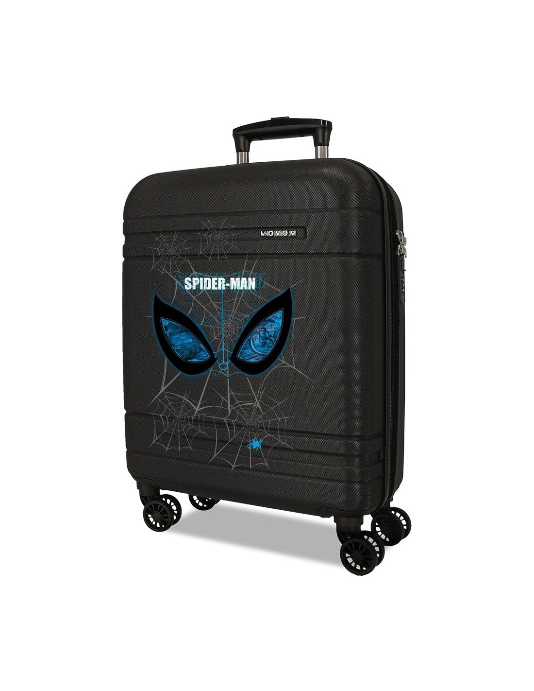 Marvel Spider-Man Trolley Cabina 55 cm Valigia Rigida in ABS 4 Ruote 44 Litri