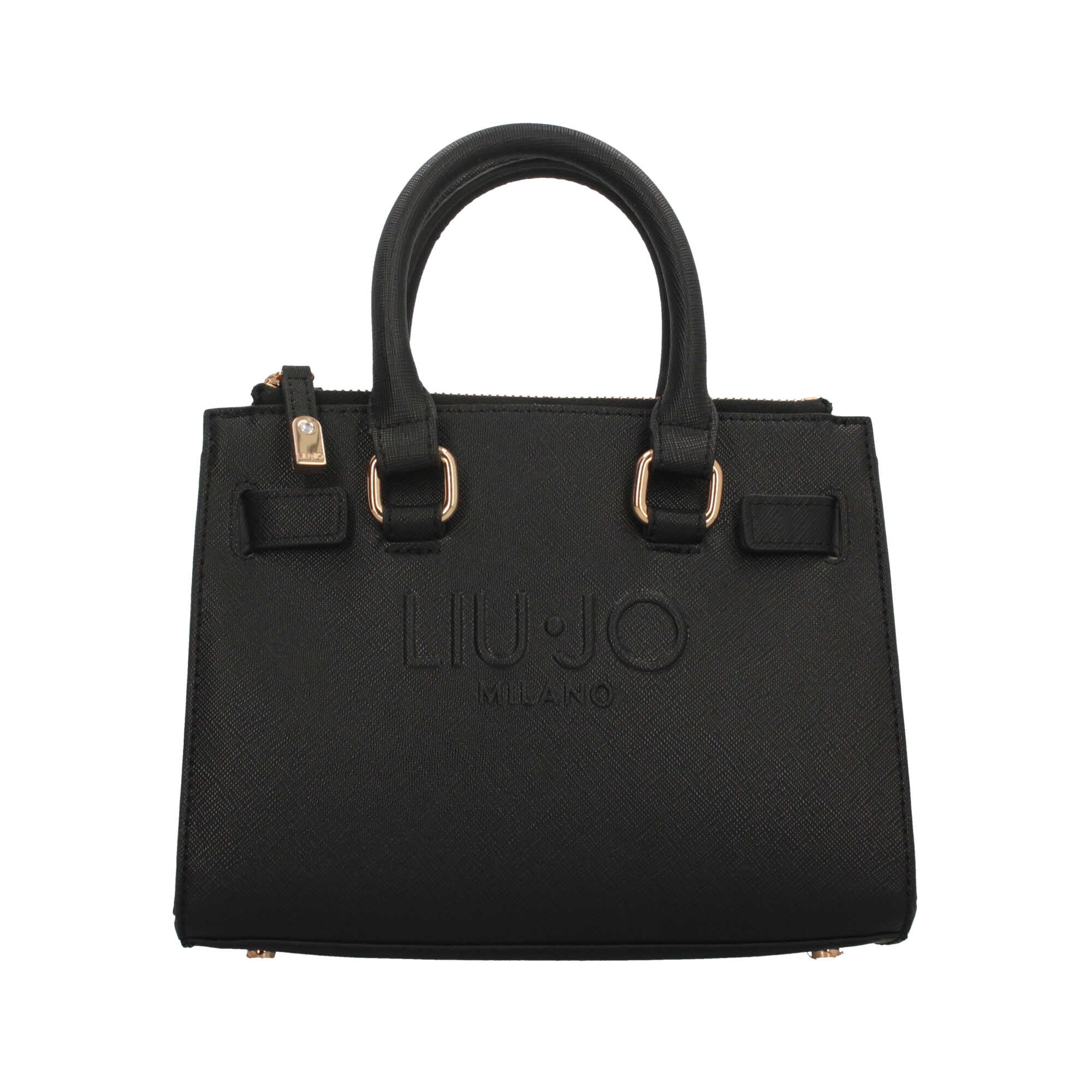 Borsa Donna Liu Jo con Logo in Rilievo e Design Moderno Nero TU | Giò Fashion