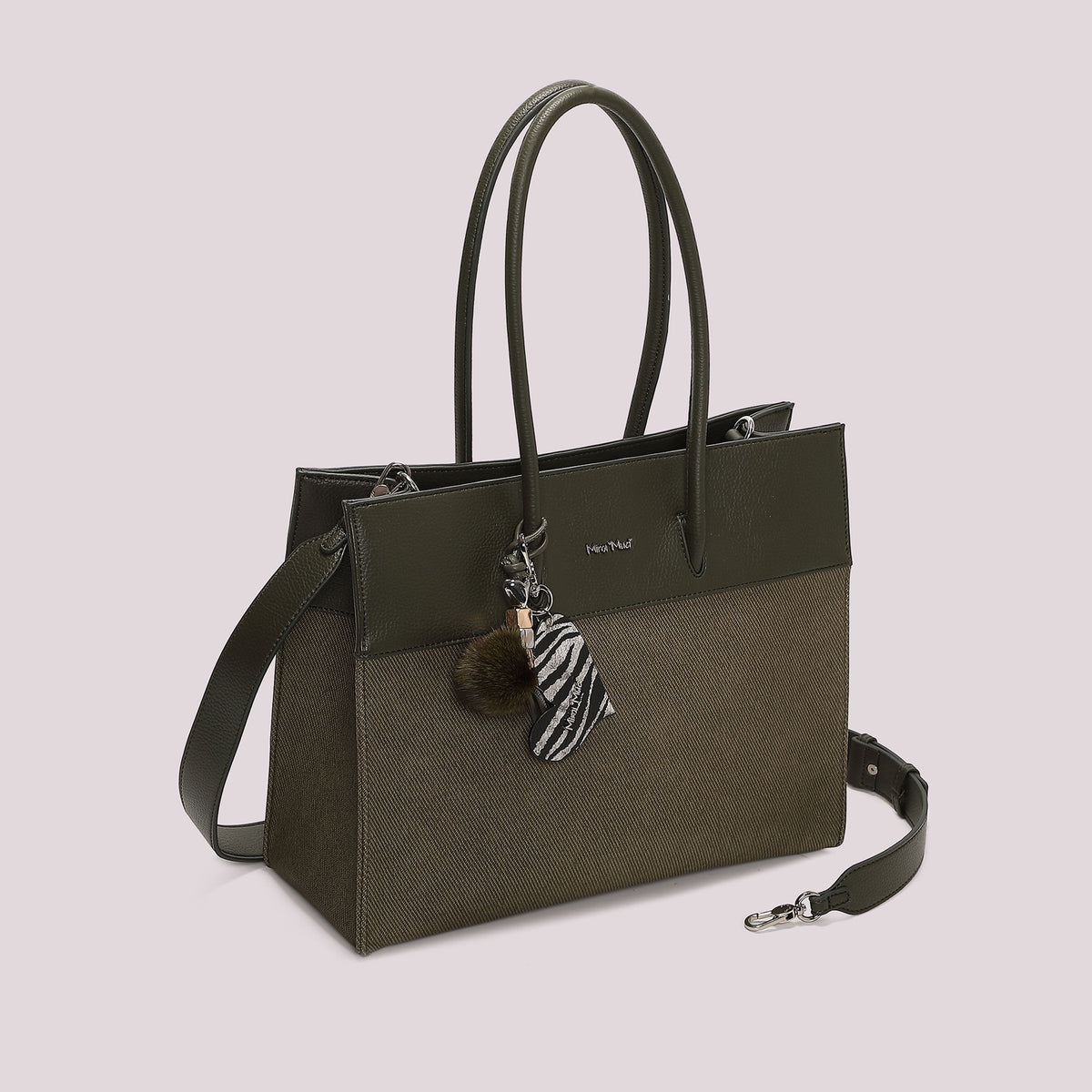 Borsa Tote Donna Mimi Mua con Charm a Cuore