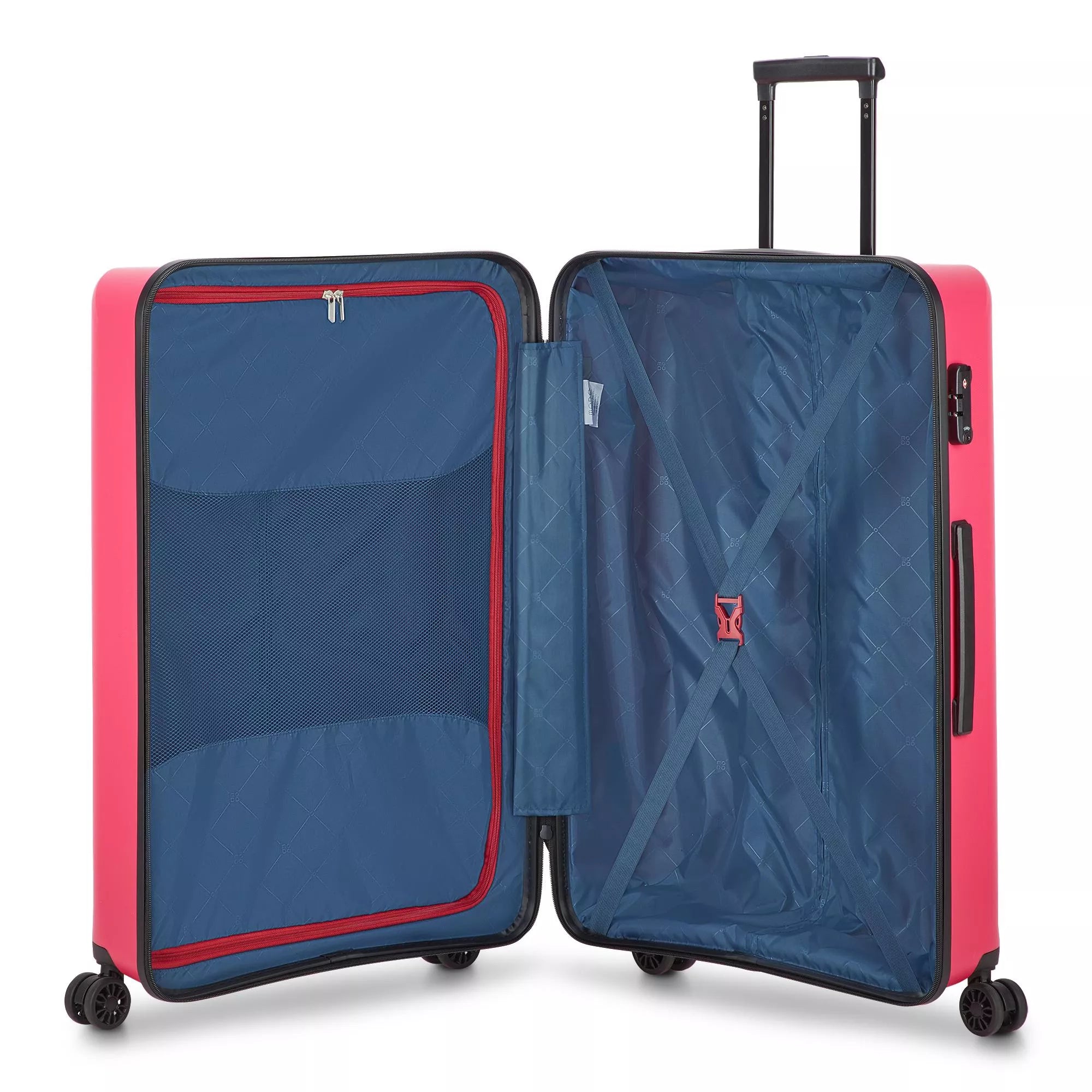 Modo by Roncato Trolley Grande Rigido 4 Ruote da Viaggio 76x49,5x28,5 Rosa TU | Giò Fashion