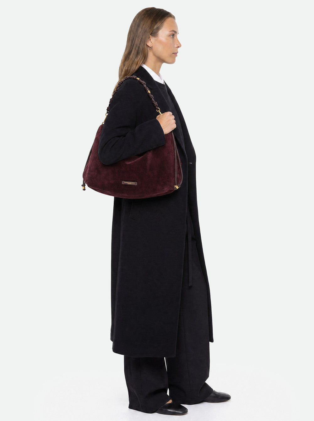 Gianni Chiarini Morgana Borsa Grande in Pelle Scamosciata