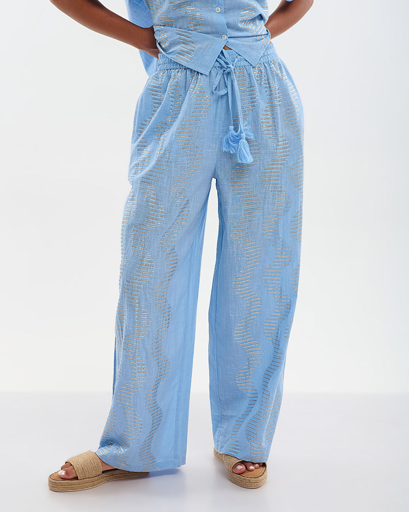 Ble Resort Collection Pantaloni con Paillettes