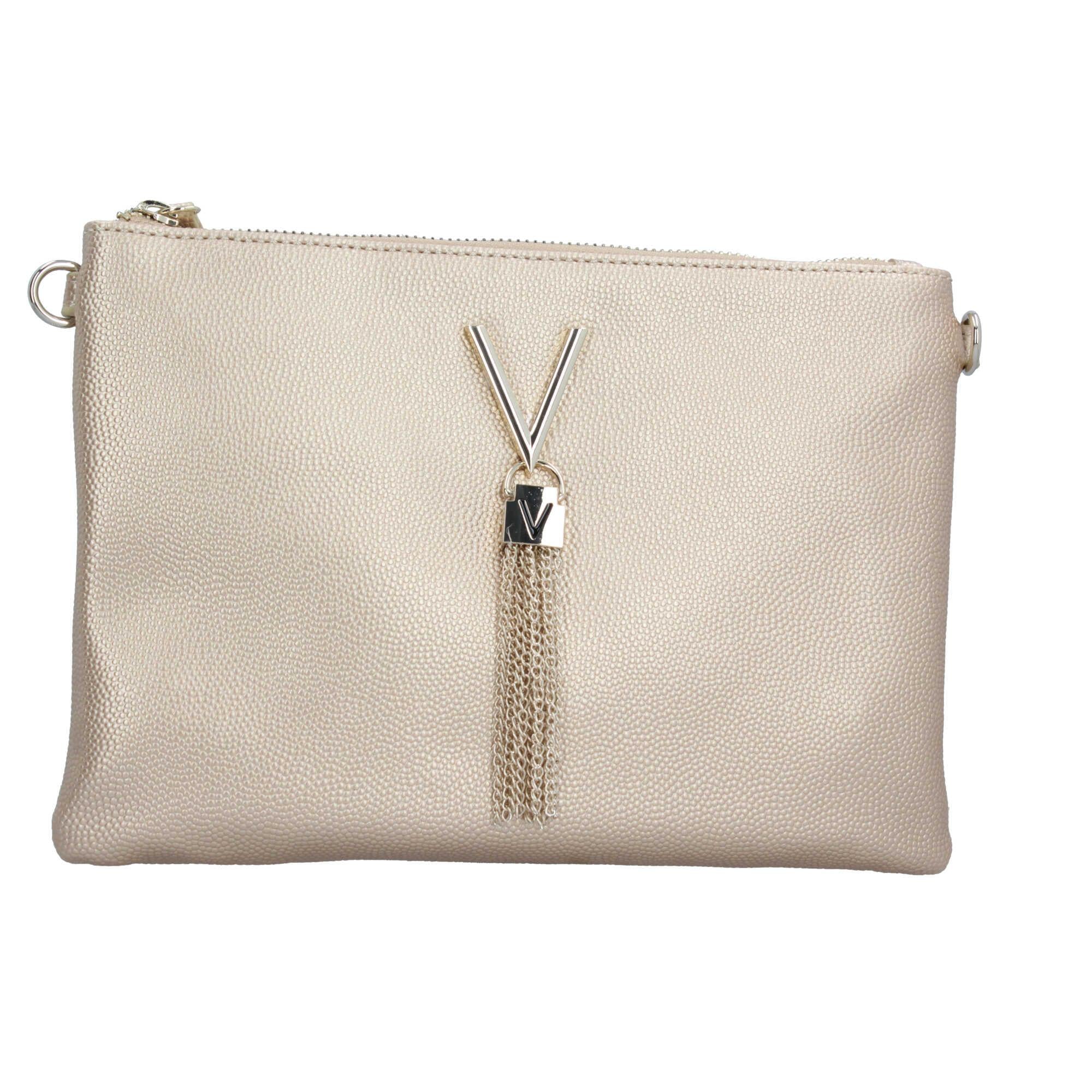 Pochette Divina con Tracolla a Catena e Dettaglio a Nappa ORO TU | Giò Fashion