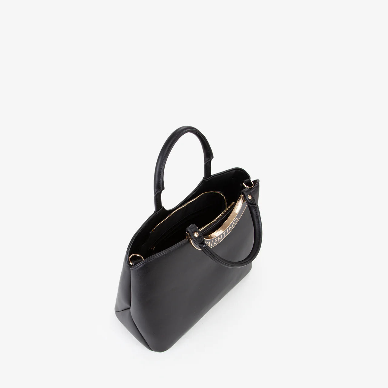 Valentino borsa a mano Wendy con manici rotondi Nero TU | Giò Fashion